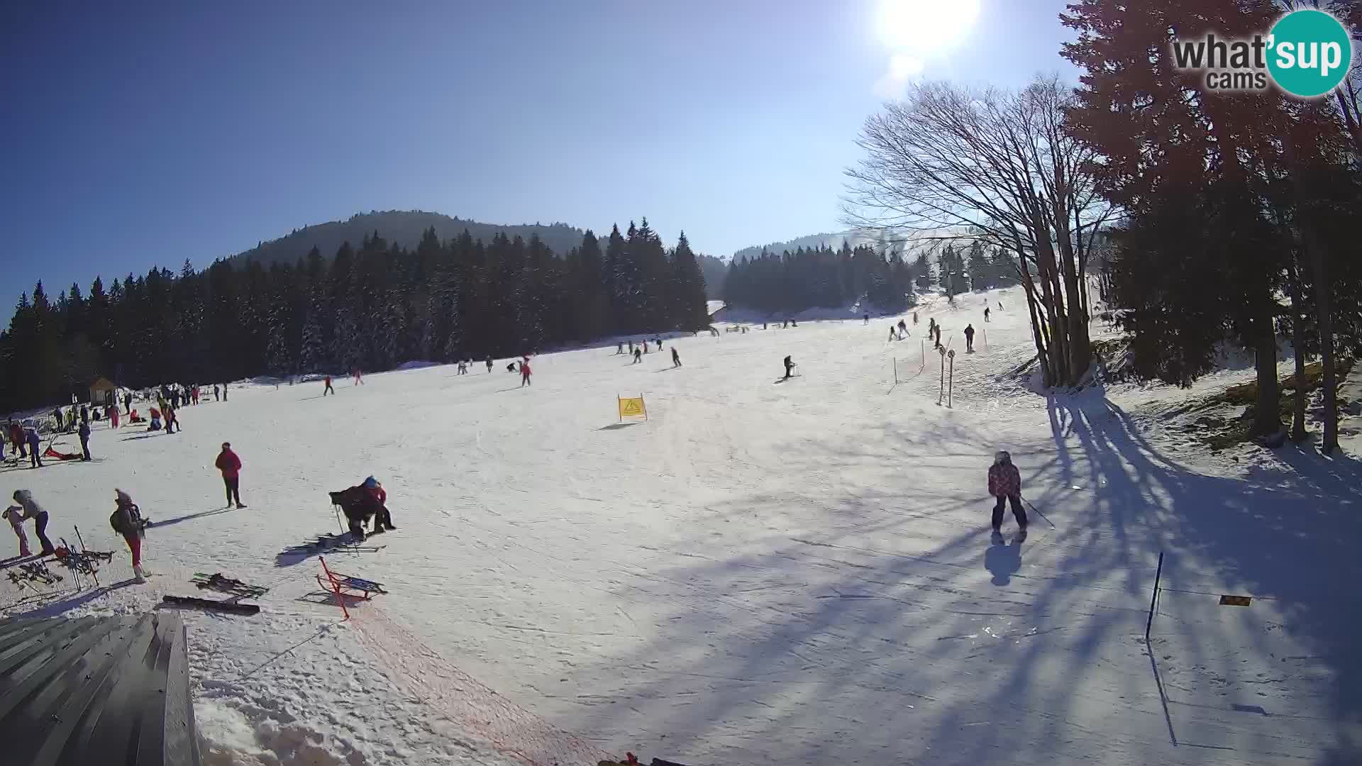 Webcam en direct station de ski de Sorica – Sorška planina – Slovénie