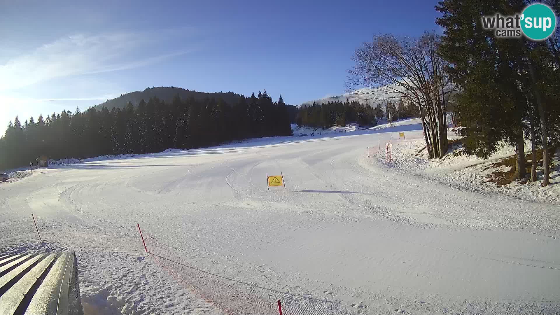 Webcam en vivo Estación de esquí de Sorica – Sorška planina – Eslovenia