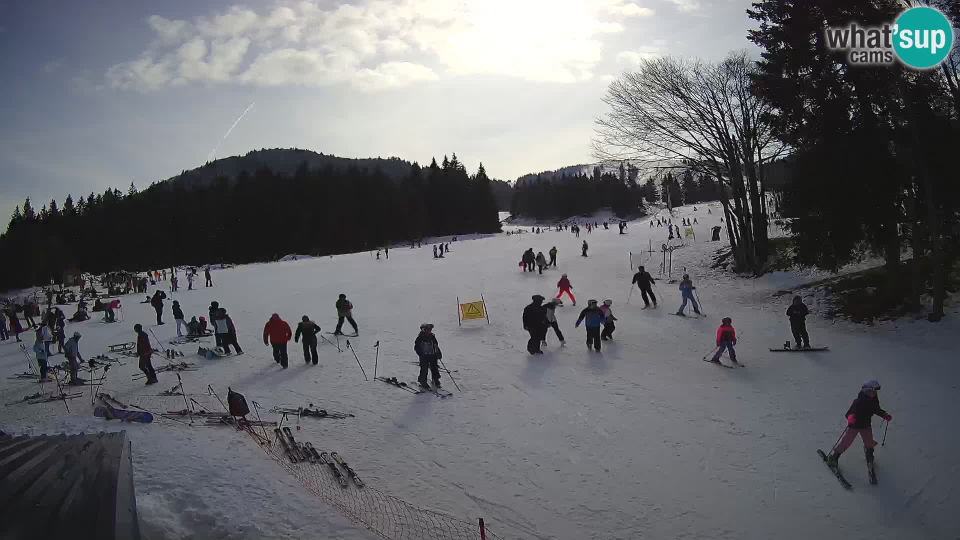 Webcam en direct station de ski de Sorica – Sorška planina – Slovénie