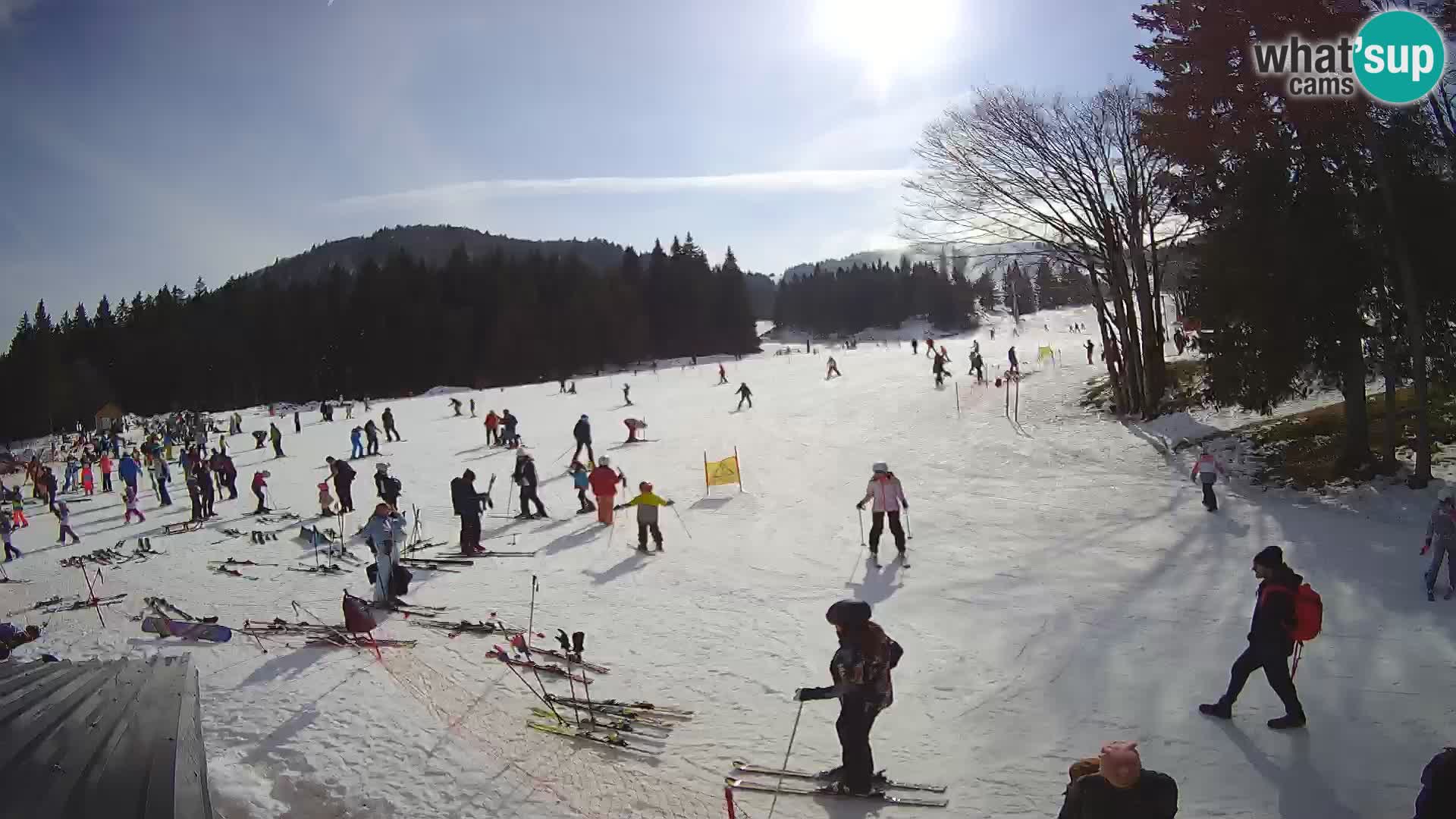 Webcam en direct station de ski de Sorica – Sorška planina – Slovénie