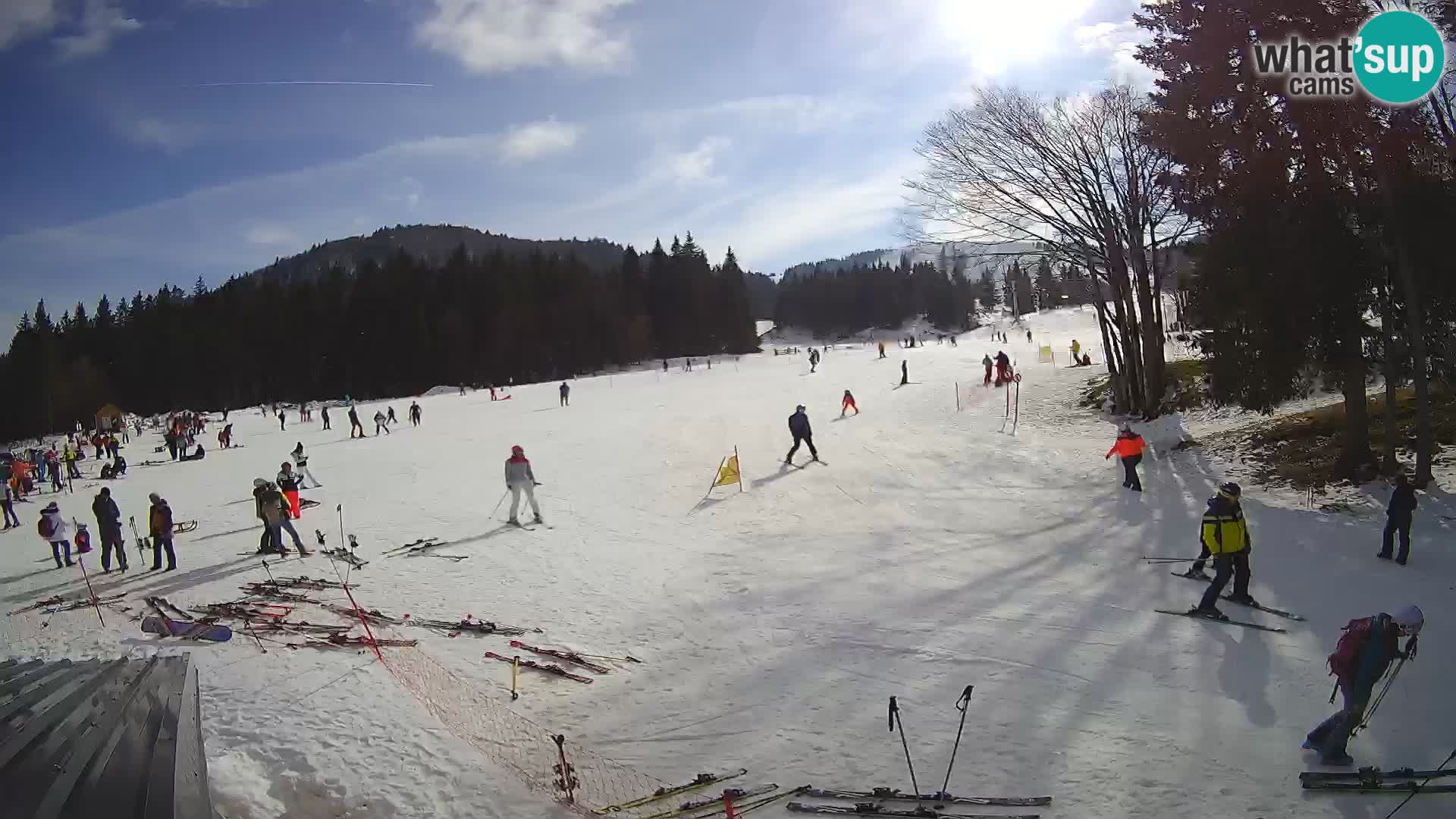 Webcam en direct station de ski de Sorica – Sorška planina – Slovénie