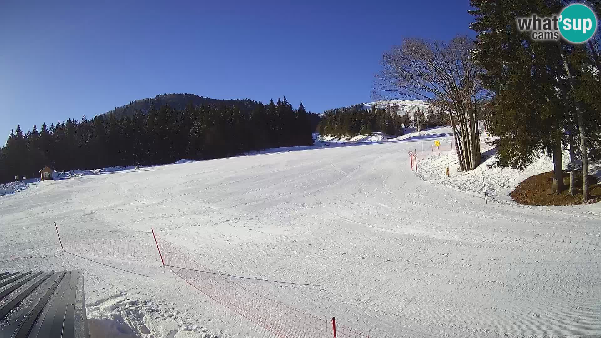 Webcam en direct station de ski de Sorica – Sorška planina – Slovénie