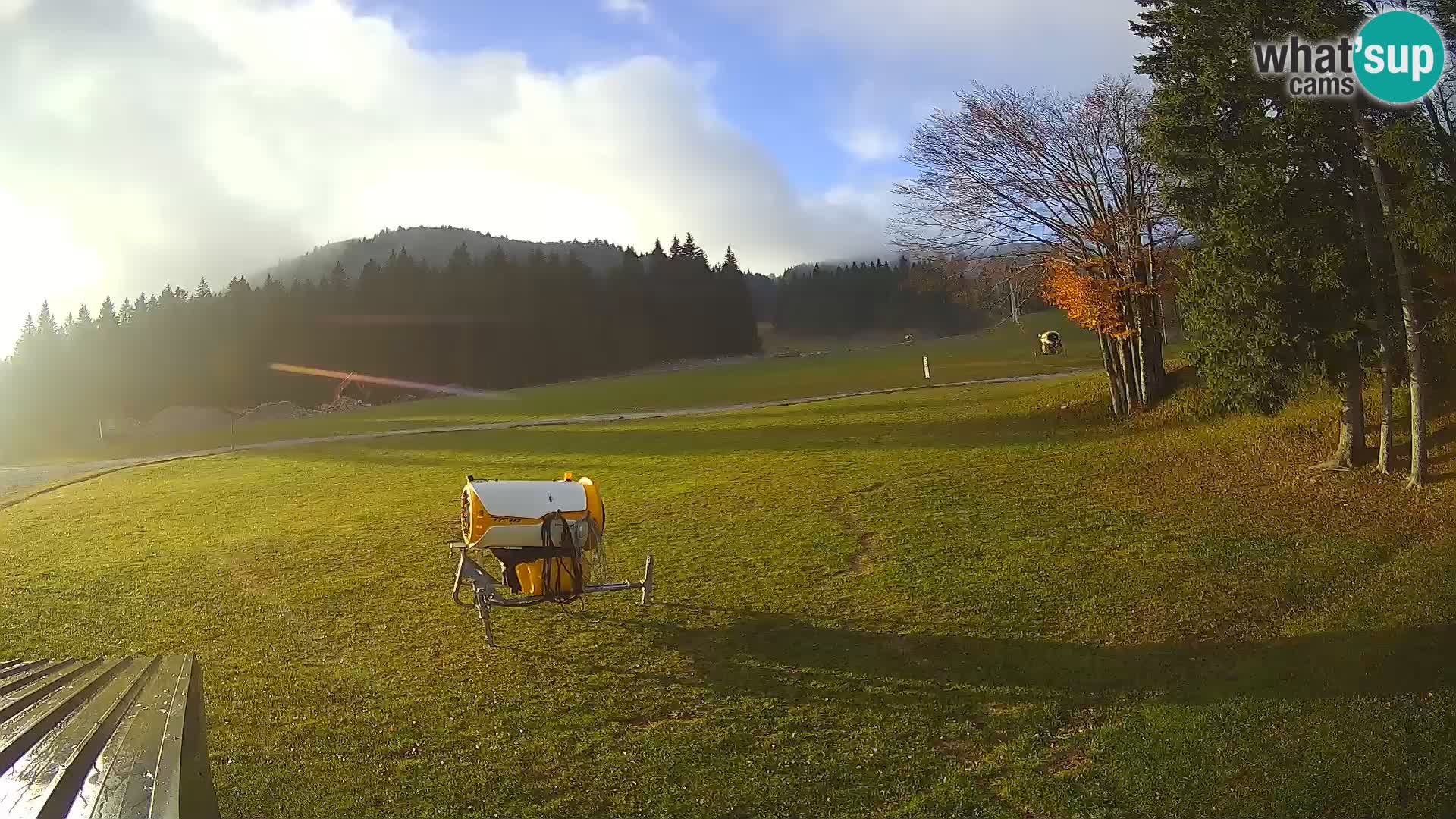 Webcam en direct station de ski de Sorica – Sorška planina – Slovénie