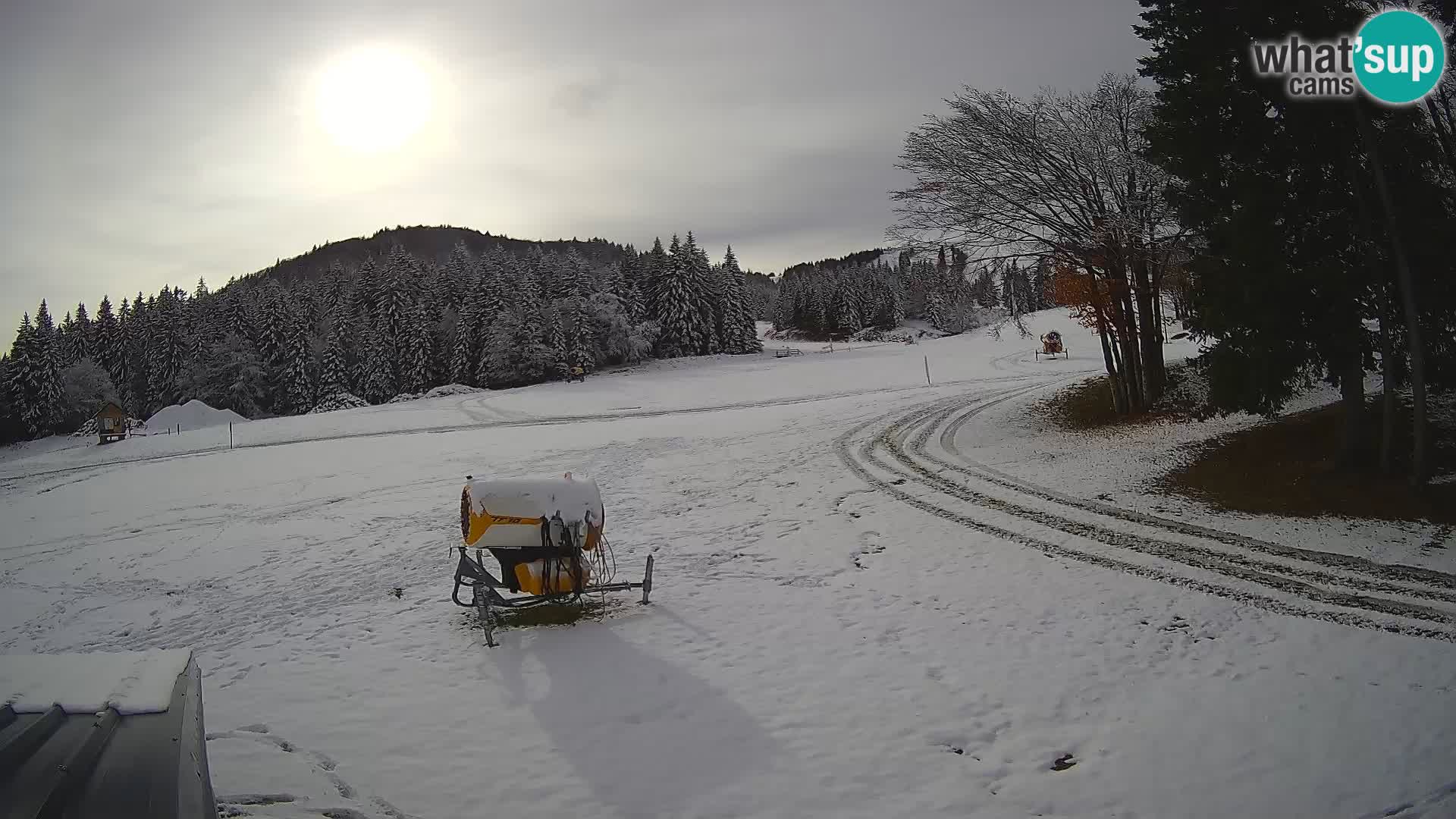 Live Webcam Stazione sciistica di Sorica – Sorška planina – Slovenia
