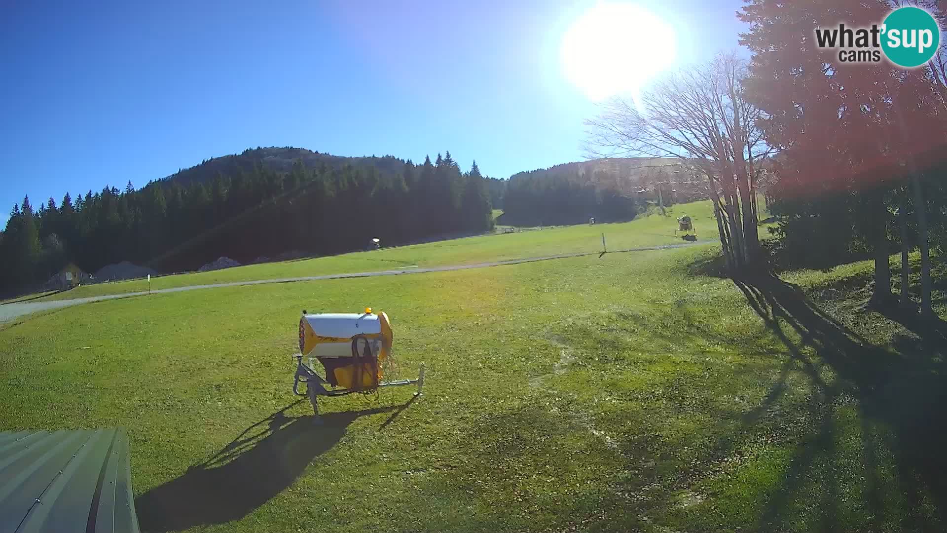 Webcam en vivo Estación de esquí de Sorica – Sorška planina – Eslovenia