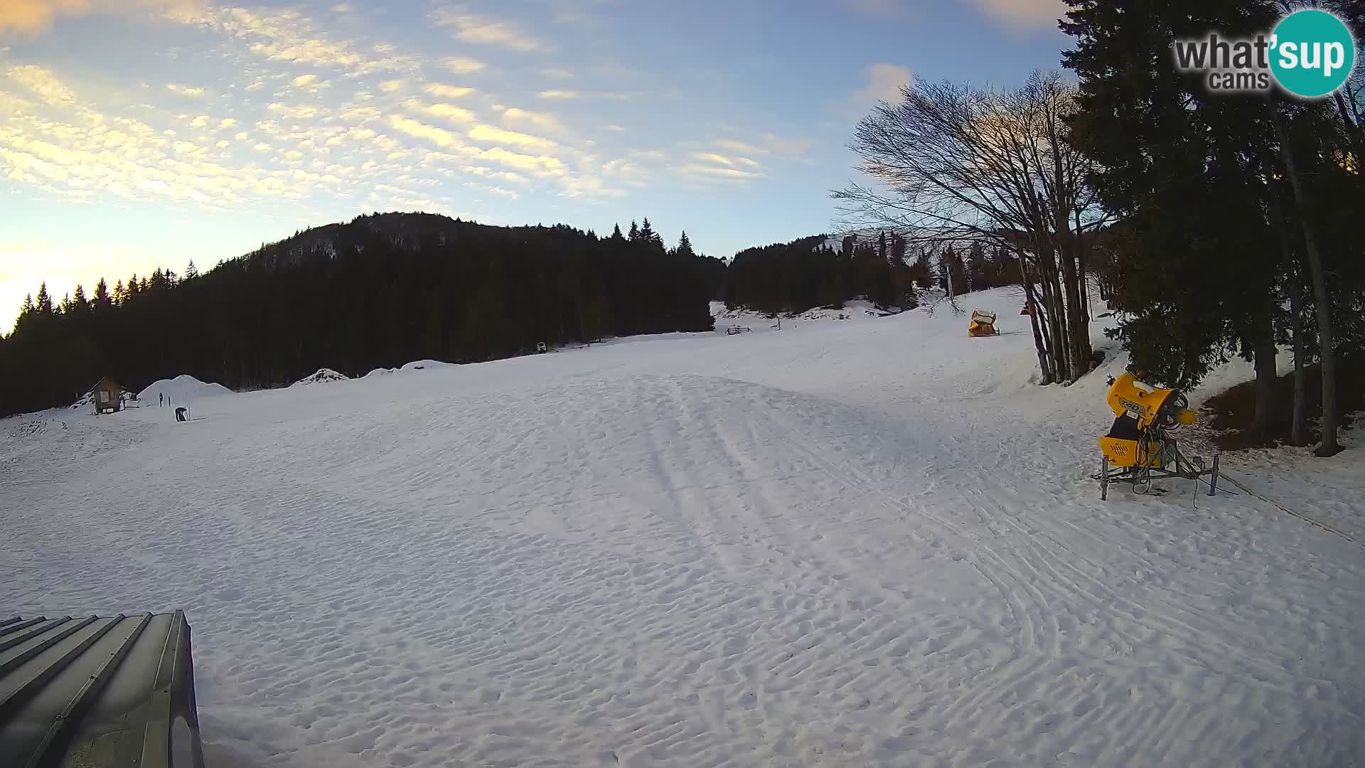 Webcam en direct station de ski de Sorica – Sorška planina – Slovénie