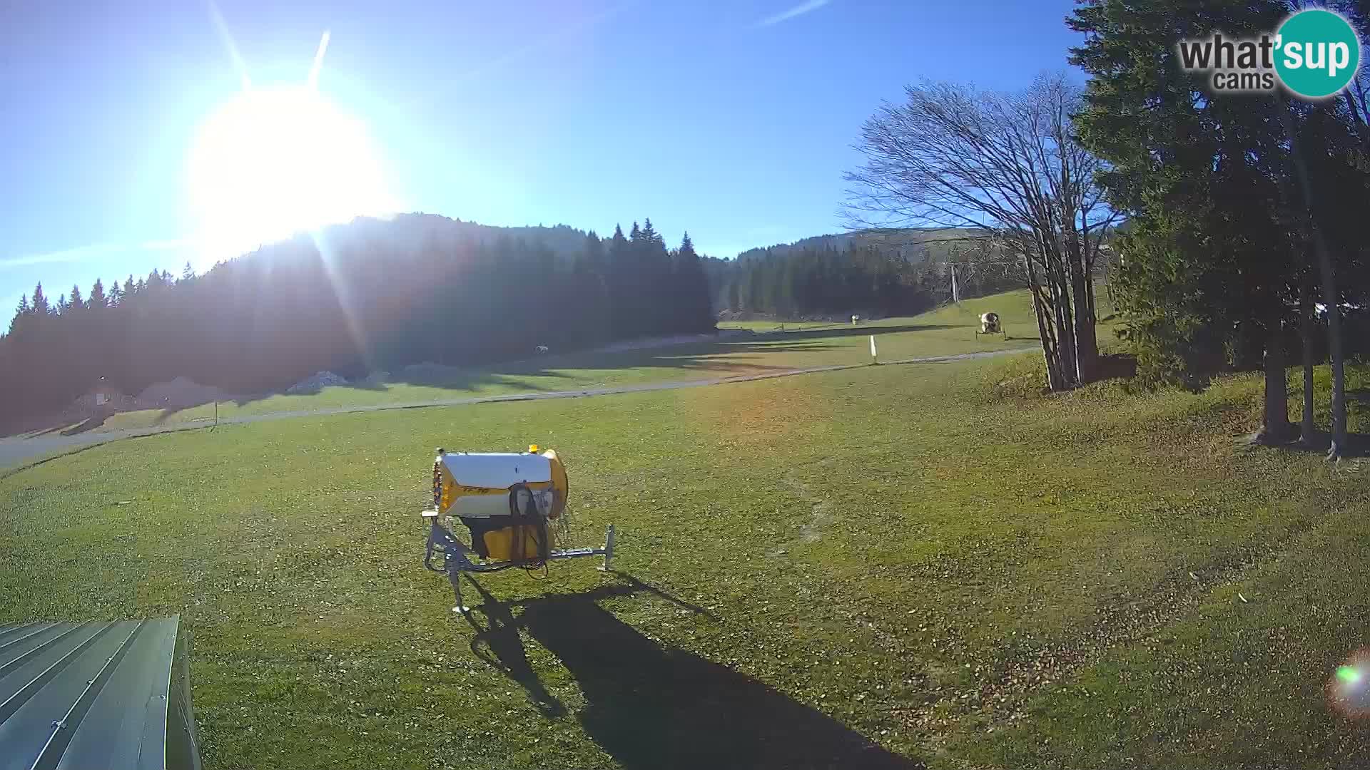 Webcam en direct station de ski de Sorica – Sorška planina – Slovénie