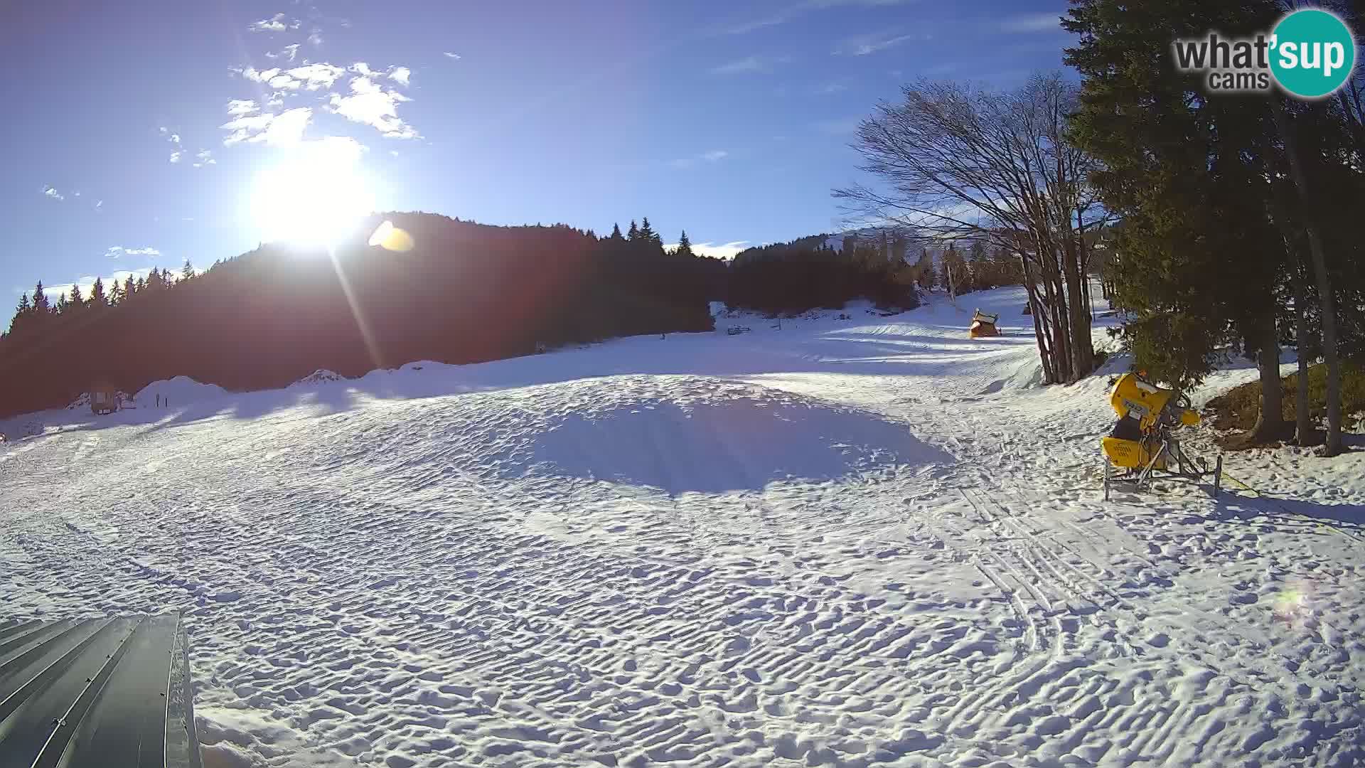 Live Webcam Stazione sciistica di Sorica – Sorška planina – Slovenia