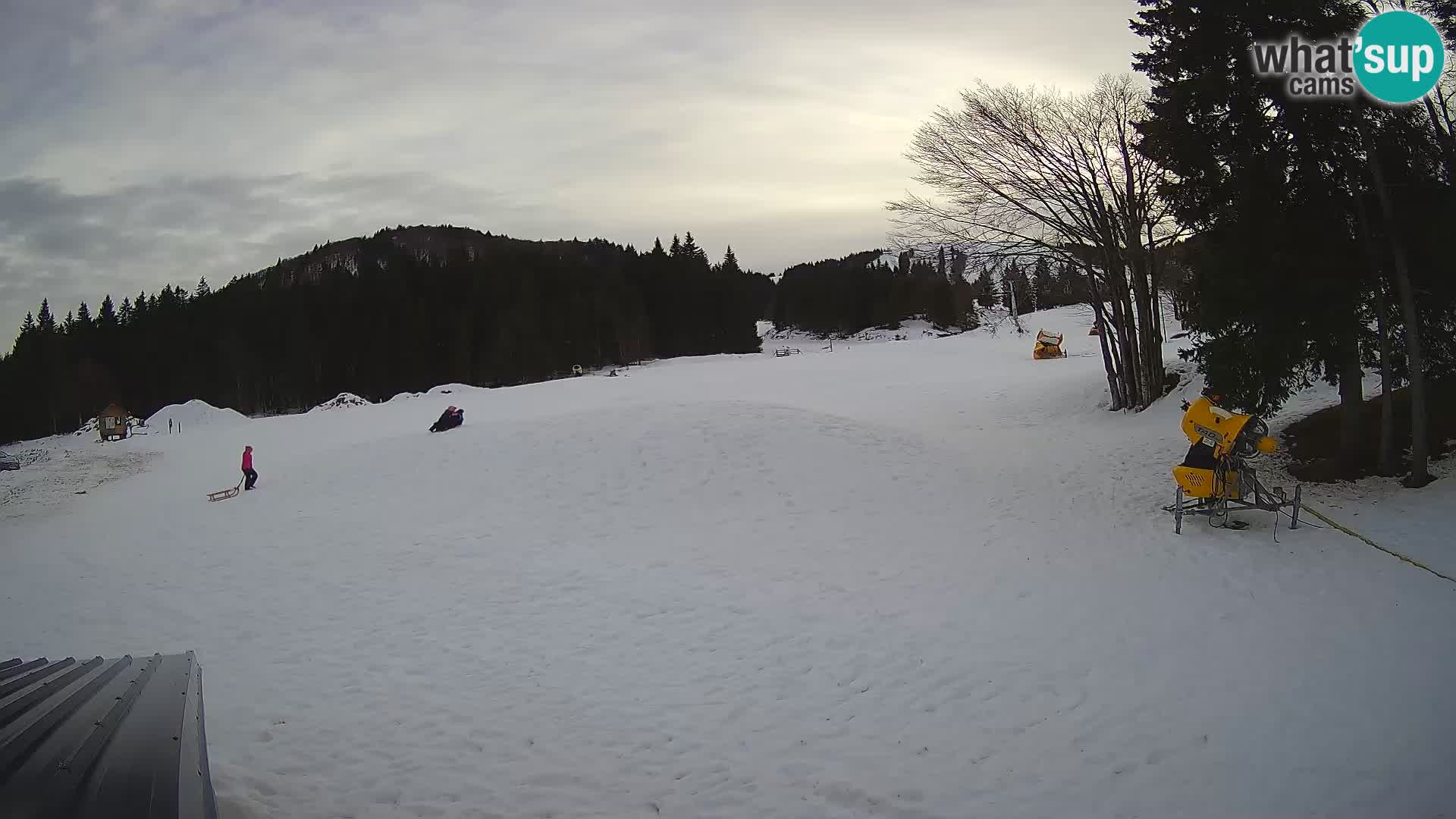 Webcam en direct station de ski de Sorica – Sorška planina – Slovénie
