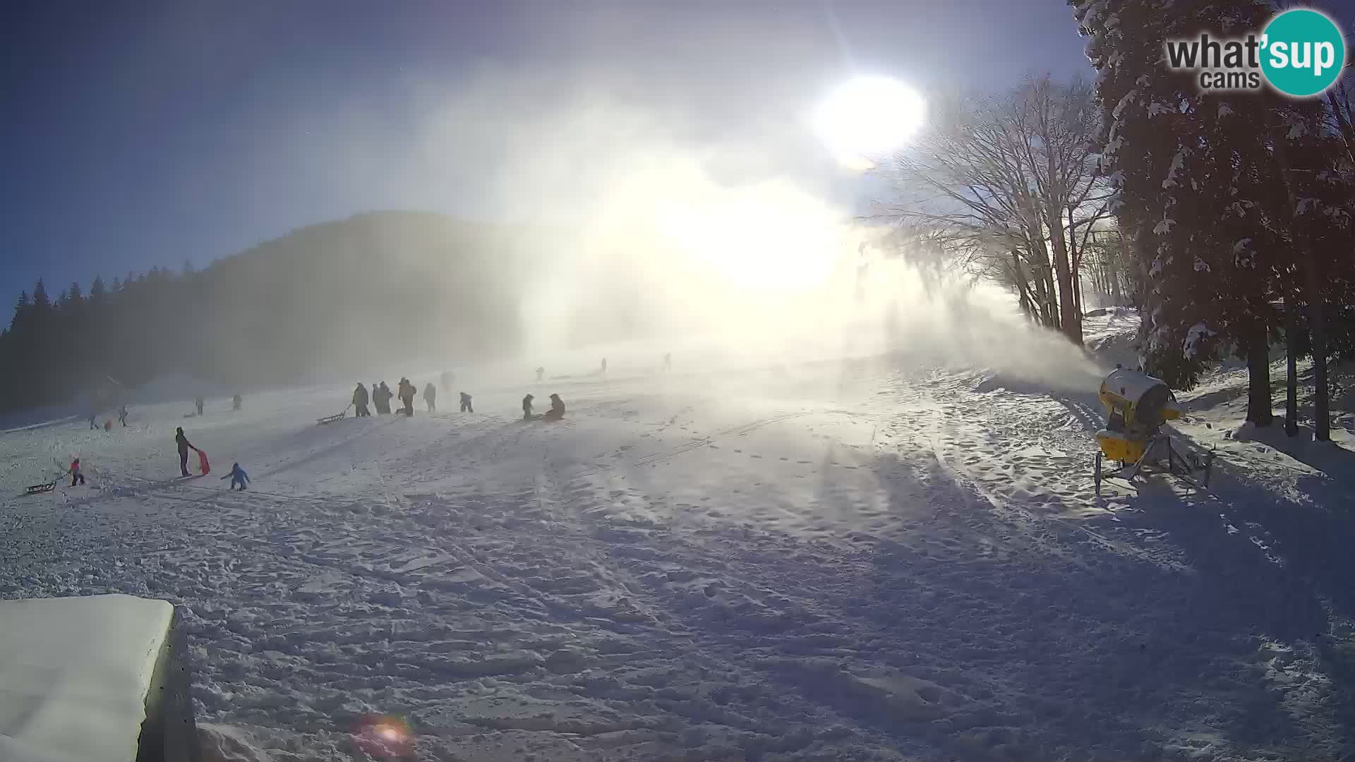 Webcam en direct station de ski de Sorica – Sorška planina – Slovénie