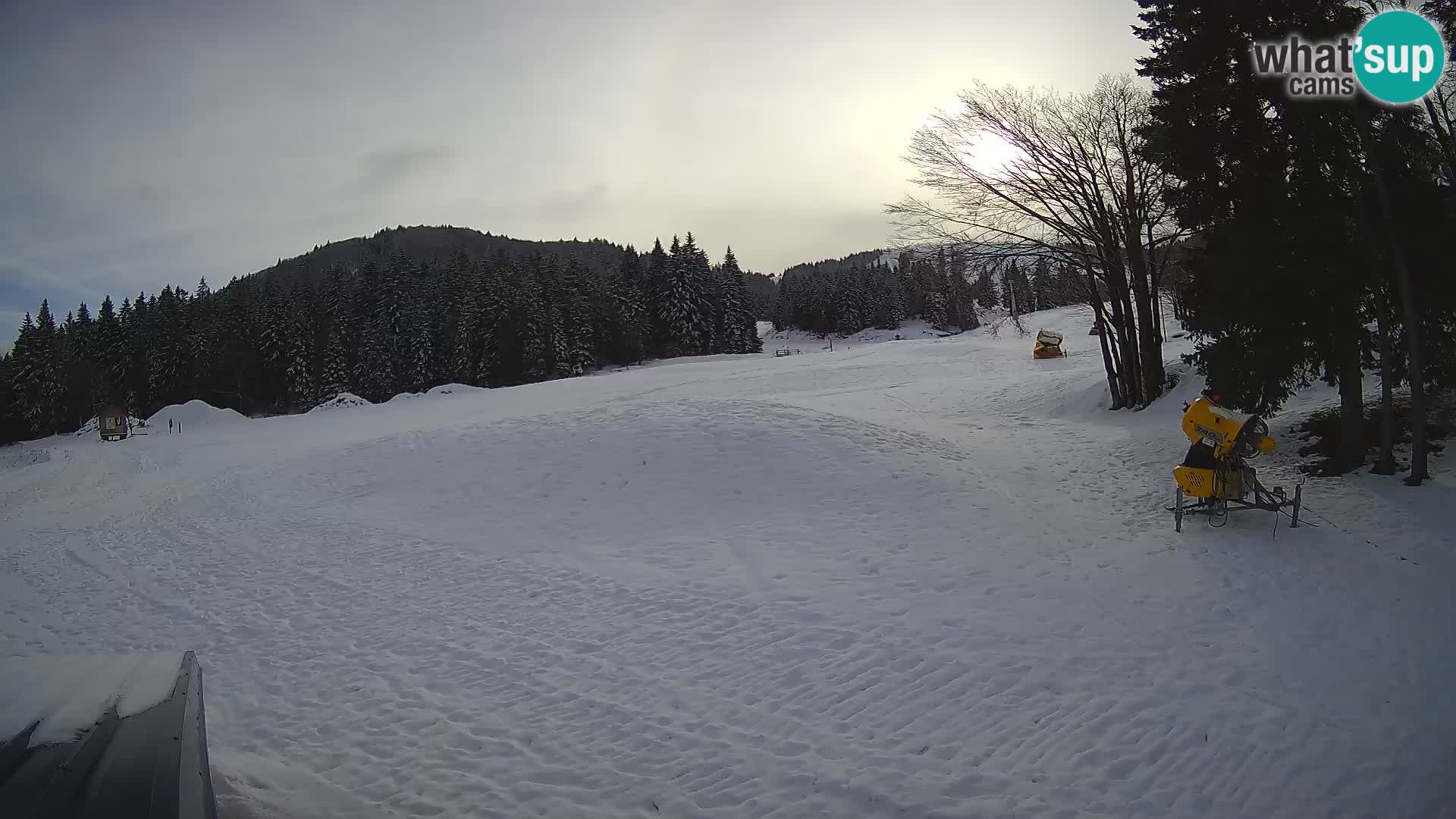 Webcam en vivo Estación de esquí de Sorica – Sorška planina – Eslovenia