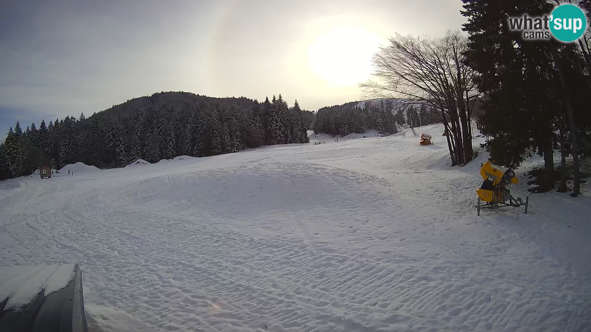 Webcam en direct station de ski de Sorica – Sorška planina – Slovénie
