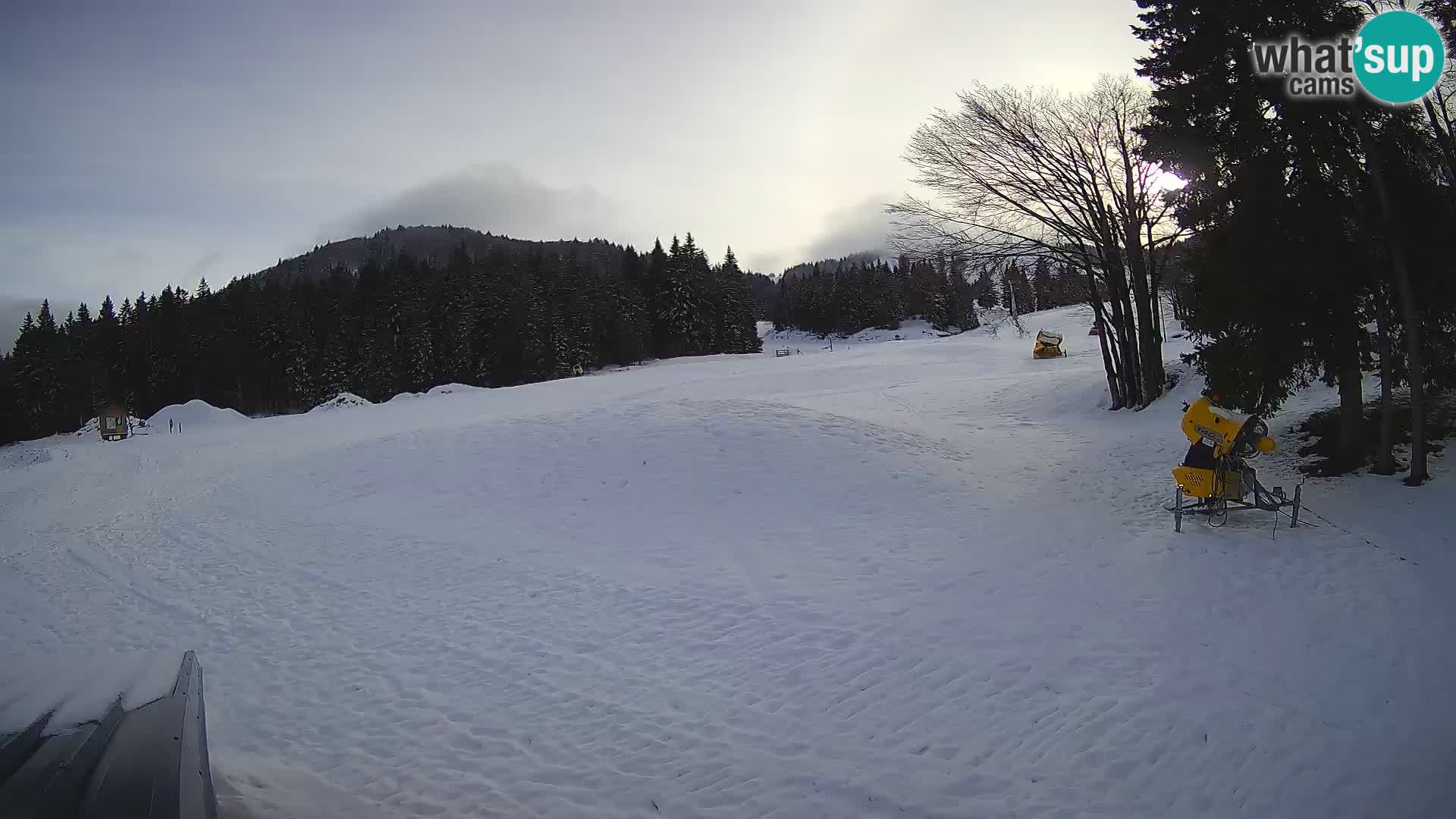 Webcam en direct station de ski de Sorica – Sorška planina – Slovénie