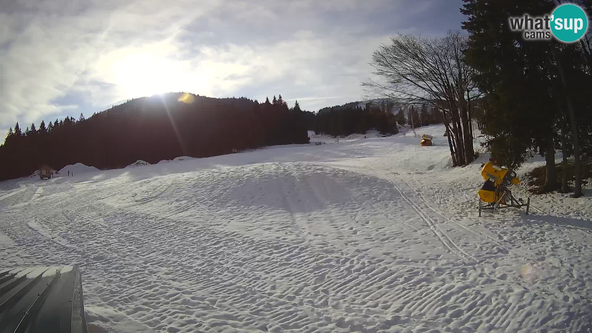 Webcam en direct station de ski de Sorica – Sorška planina – Slovénie