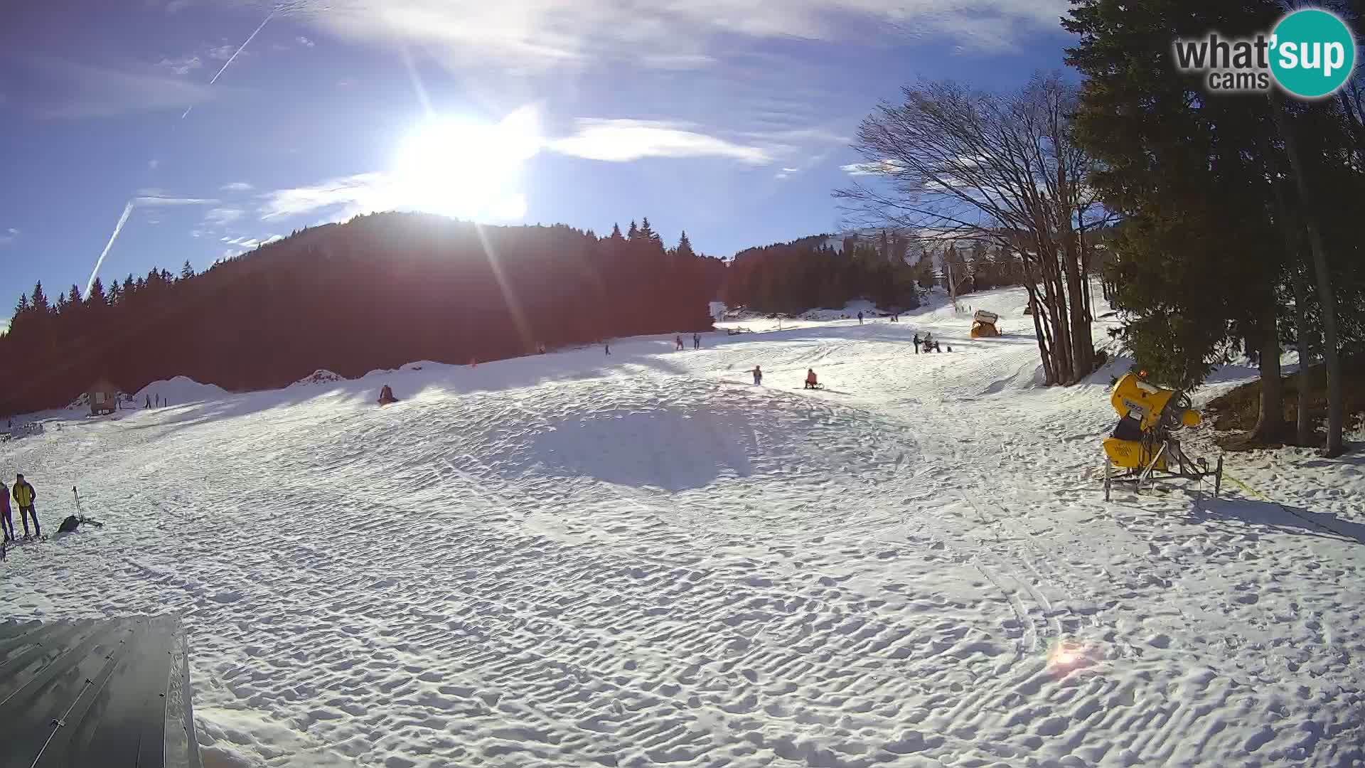 Webcam en vivo Estación de esquí de Sorica – Sorška planina – Eslovenia