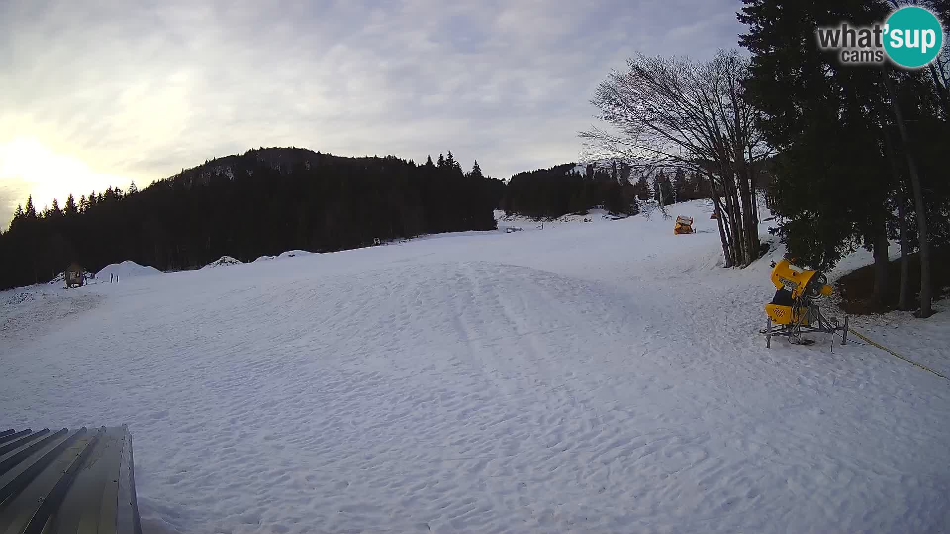 Webcam en direct station de ski de Sorica – Sorška planina – Slovénie