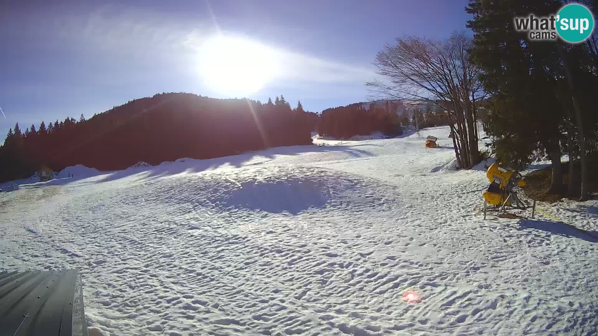 Webcam en direct station de ski de Sorica – Sorška planina – Slovénie