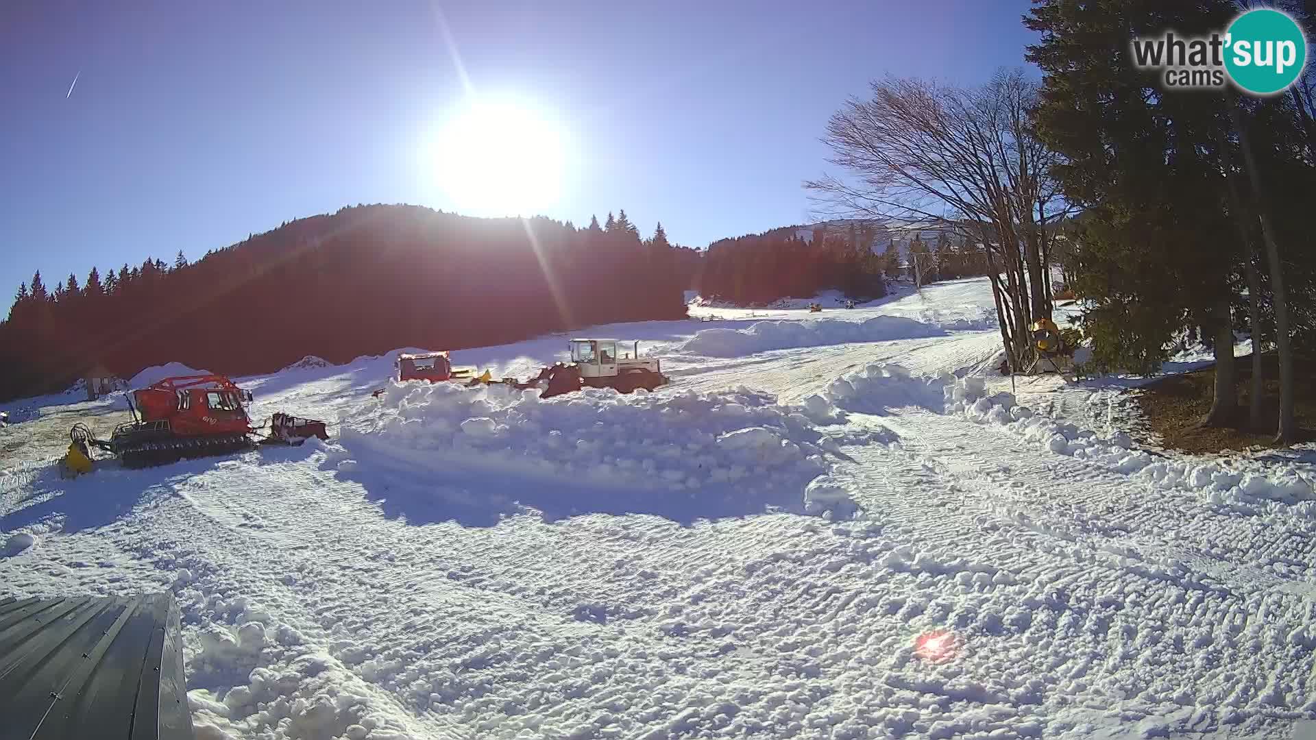 Webcam en vivo Estación de esquí de Sorica – Sorška planina – Eslovenia