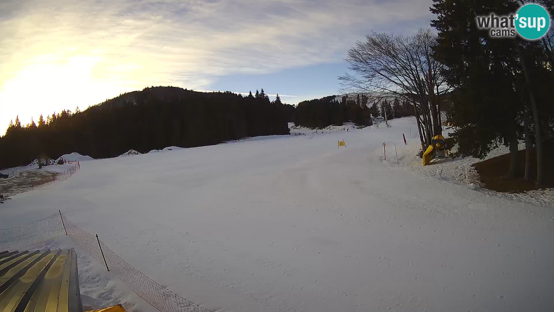 Webcam en direct station de ski de Sorica – Sorška planina – Slovénie