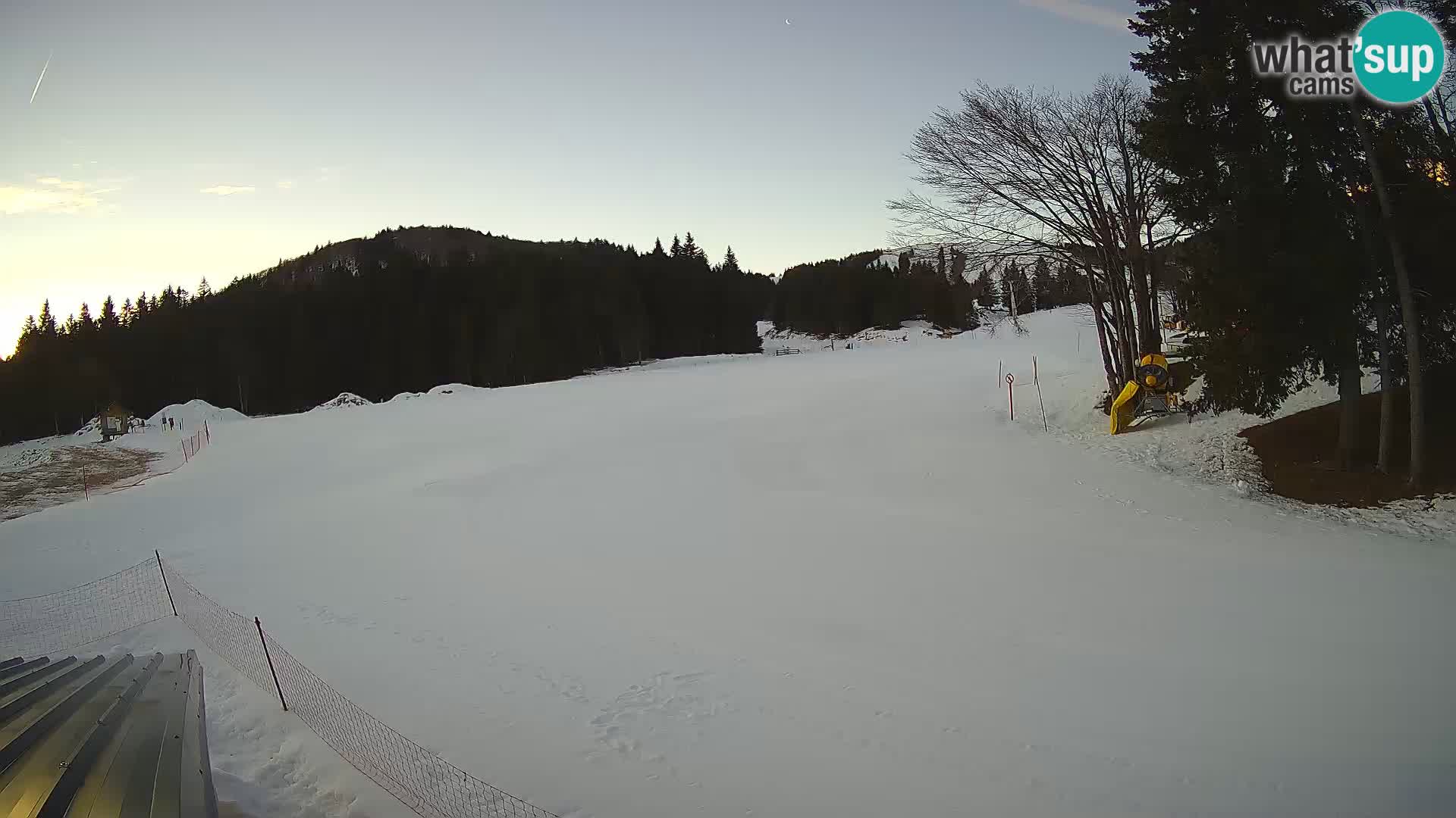 Webcam en direct station de ski de Sorica – Sorška planina – Slovénie