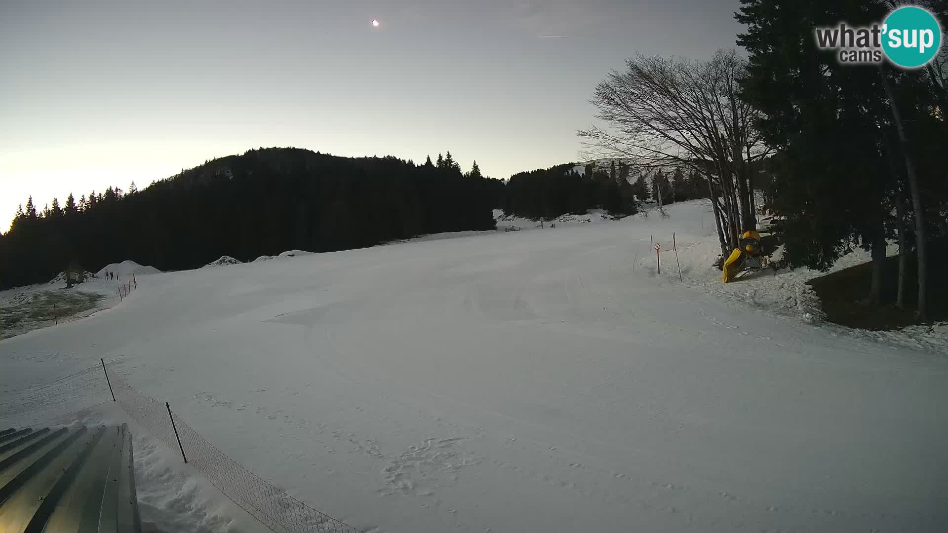 Webcam en direct station de ski de Sorica – Sorška planina – Slovénie