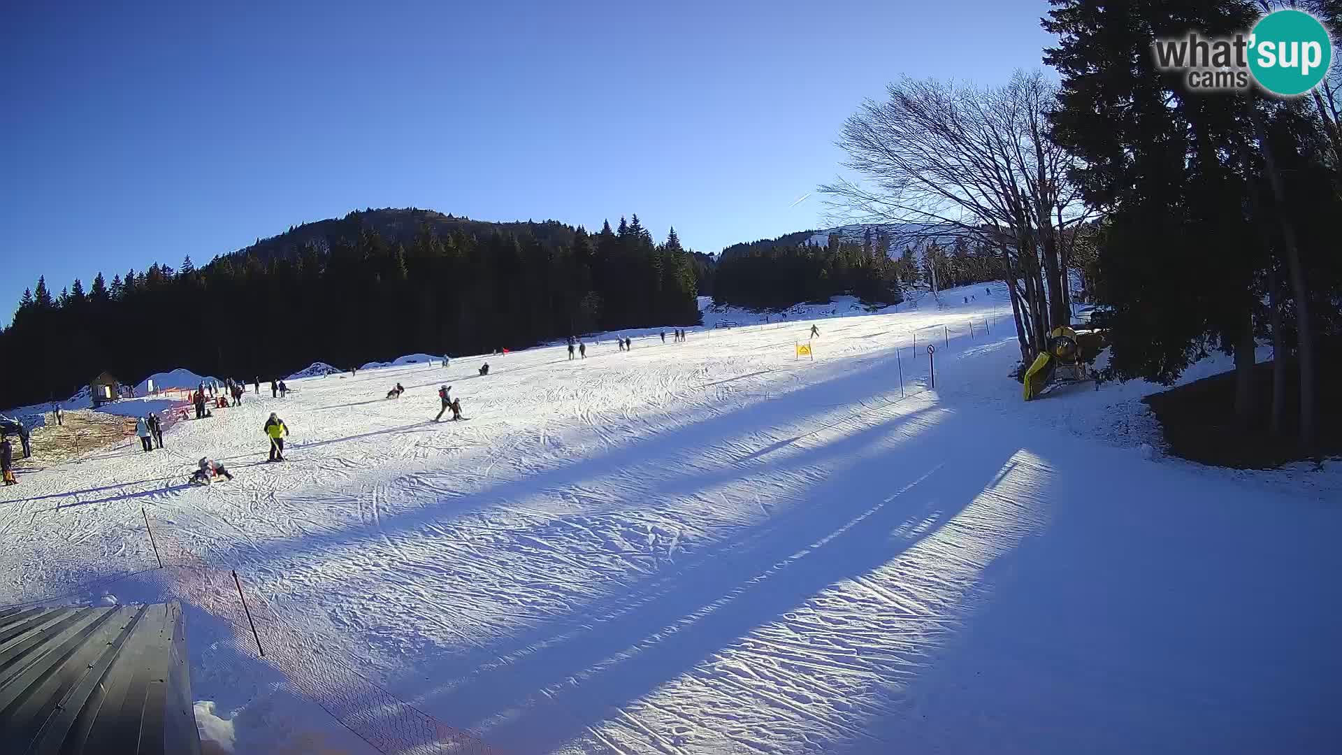 Webcam en vivo Estación de esquí de Sorica – Sorška planina – Eslovenia