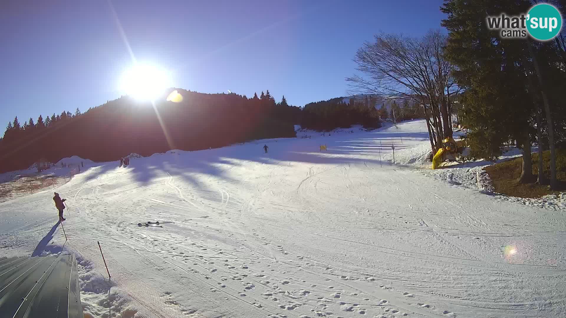Webcam en direct station de ski de Sorica – Sorška planina – Slovénie