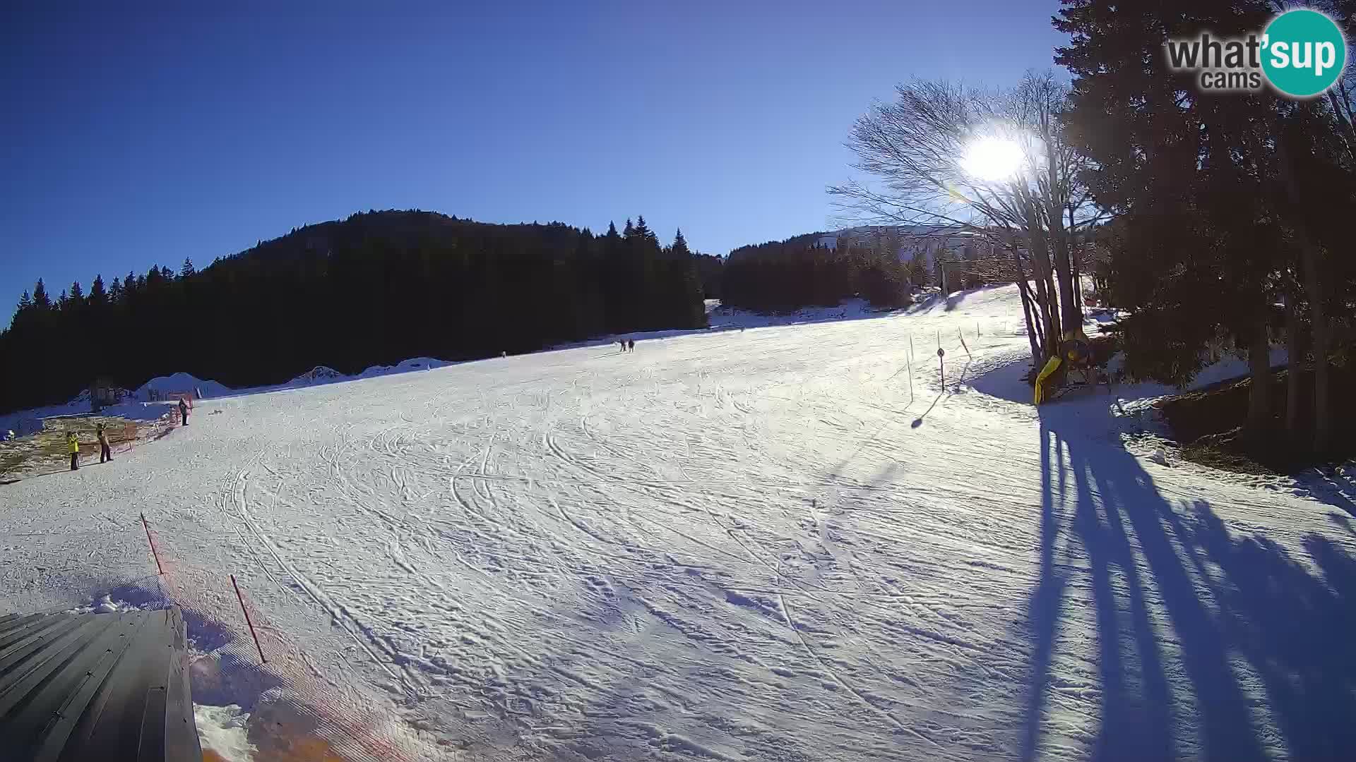 Webcam en direct station de ski de Sorica – Sorška planina – Slovénie