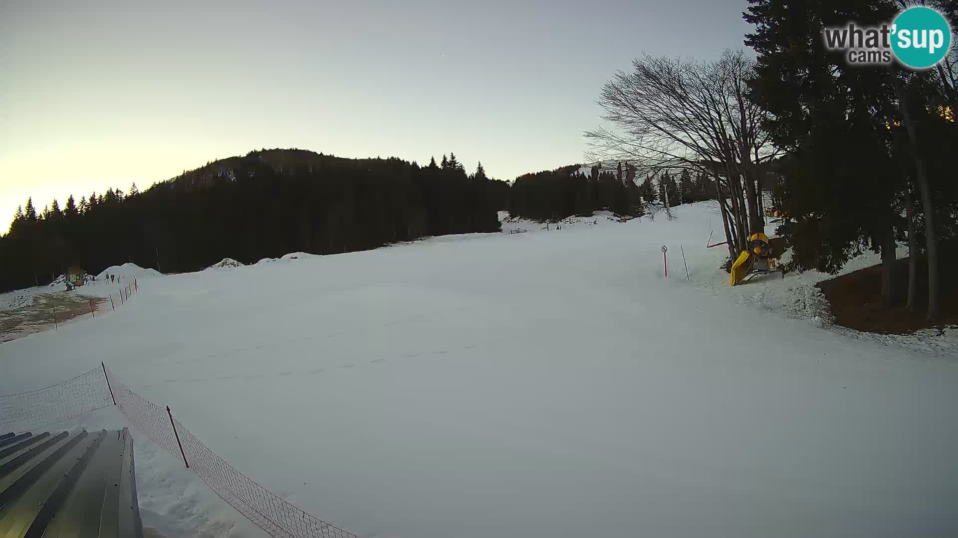 Webcam en direct station de ski de Sorica – Sorška planina – Slovénie