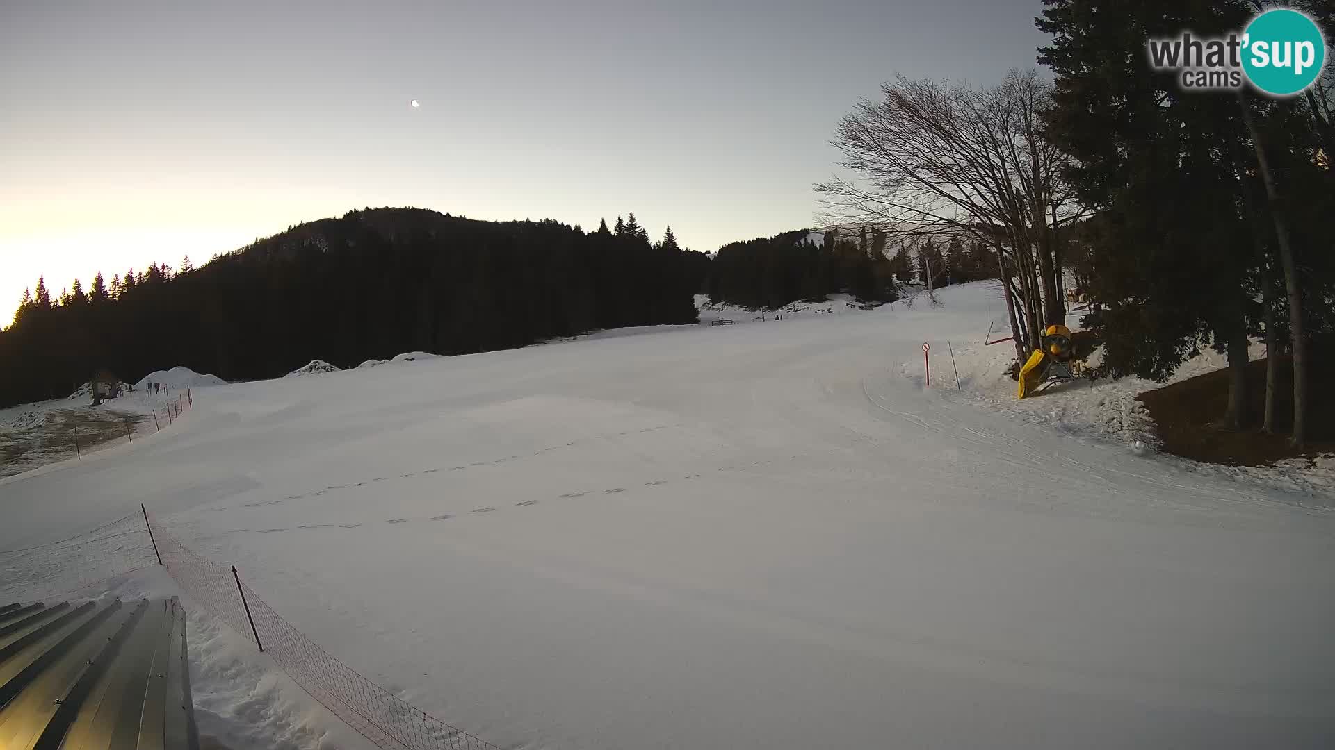 Live Webcam Stazione sciistica di Sorica – Sorška planina – Slovenia