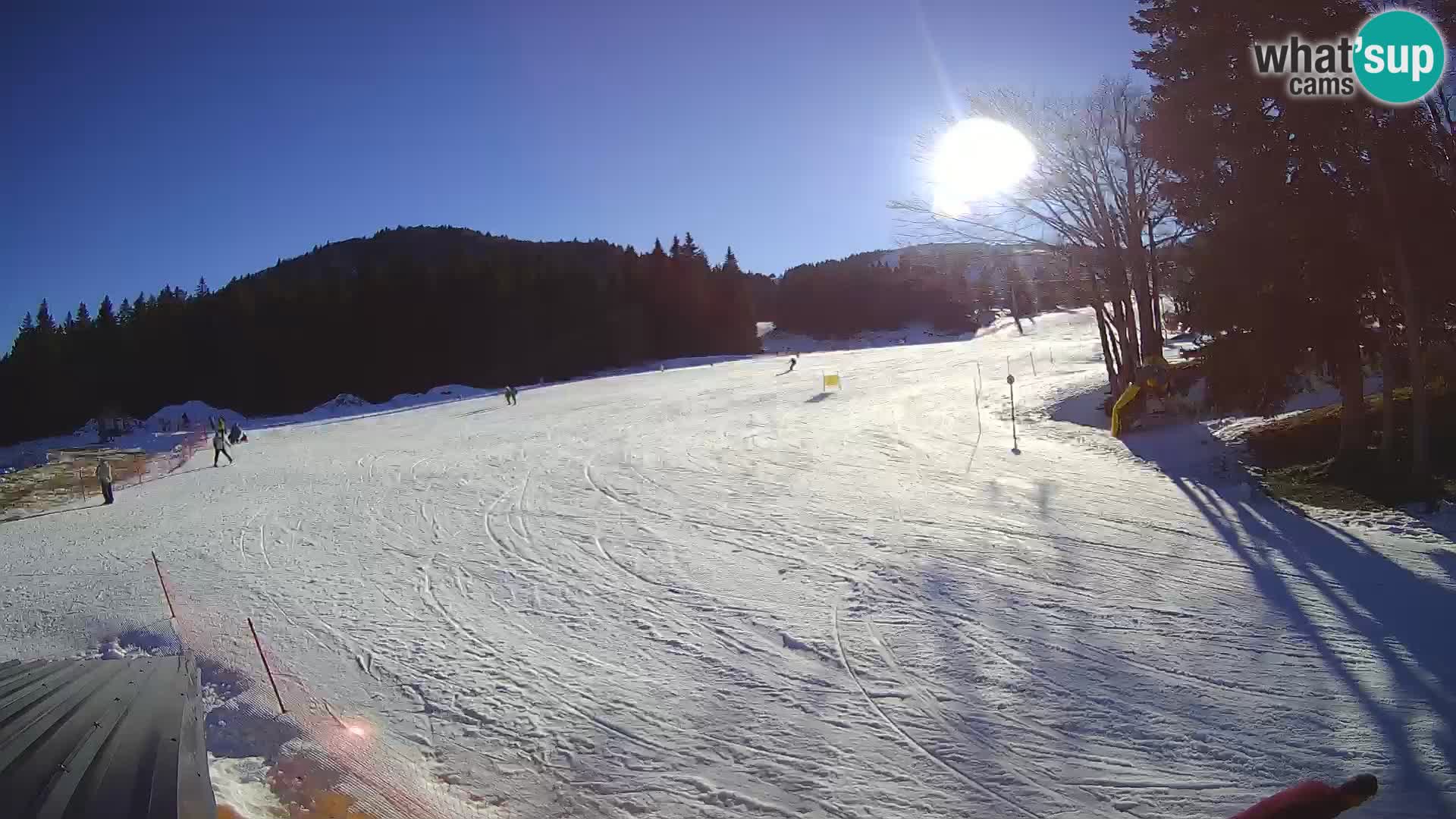 Webcam en vivo Estación de esquí de Sorica – Sorška planina – Eslovenia
