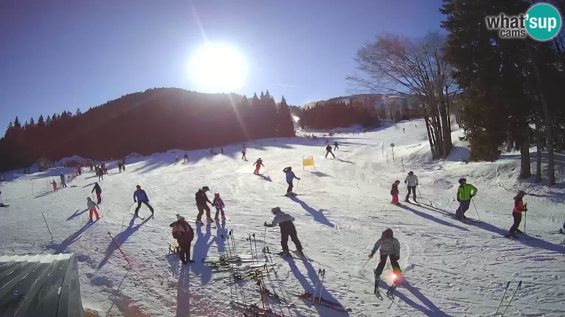 Webcam en vivo Estación de esquí de Sorica – Sorška planina – Eslovenia