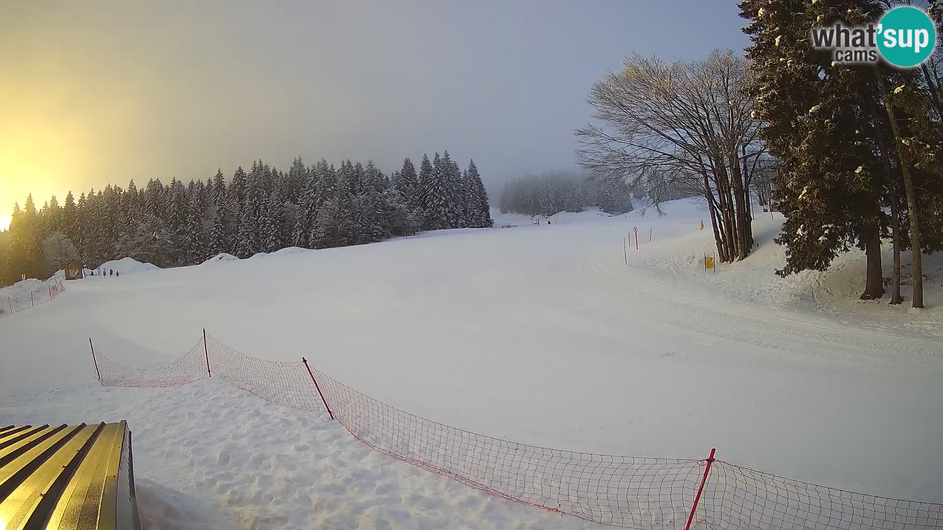 Webcam en vivo Estación de esquí de Sorica – Sorška planina – Eslovenia