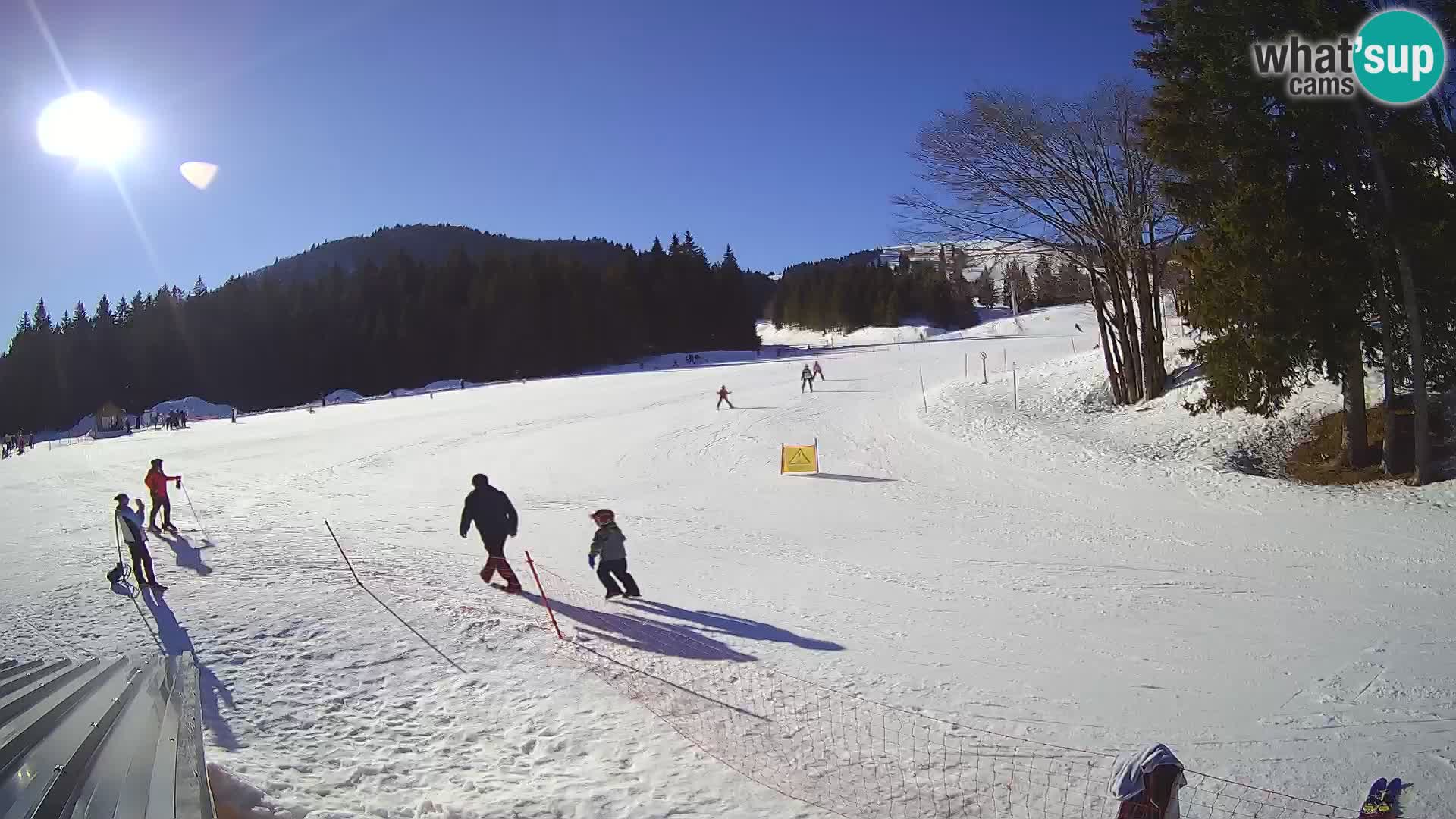 Webcam en direct station de ski de Sorica – Sorška planina – Slovénie