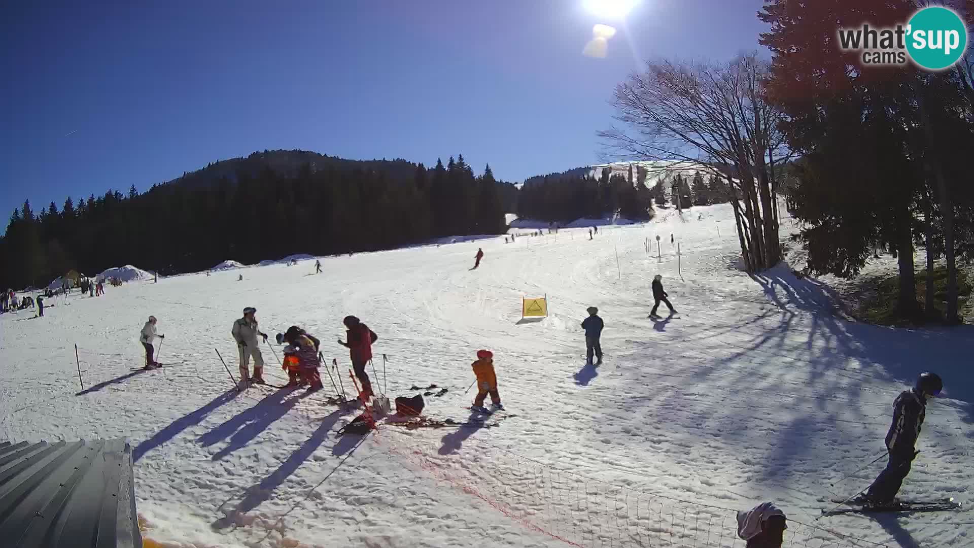 Webcam en direct station de ski de Sorica – Sorška planina – Slovénie