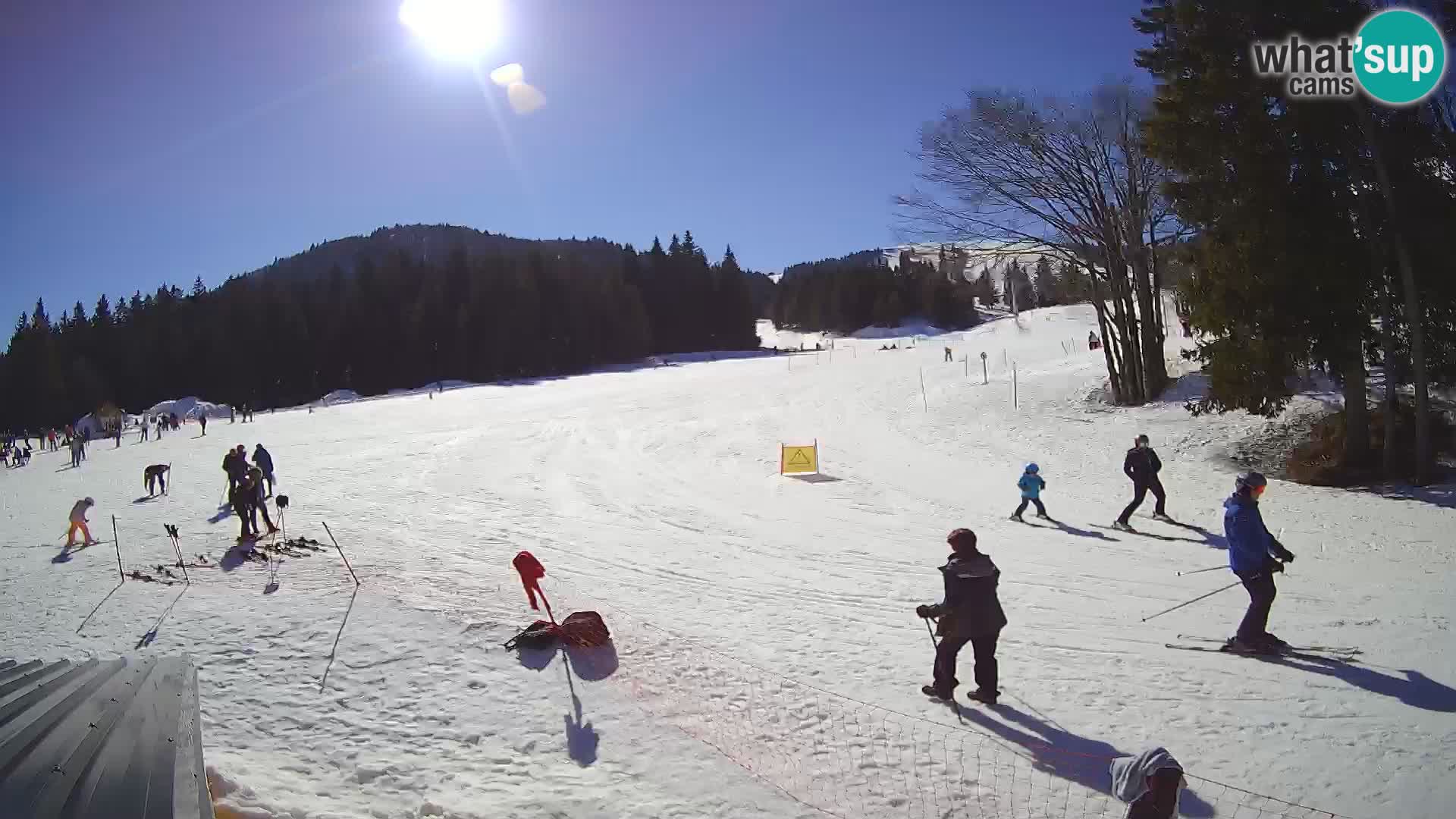 Webcam en direct station de ski de Sorica – Sorška planina – Slovénie