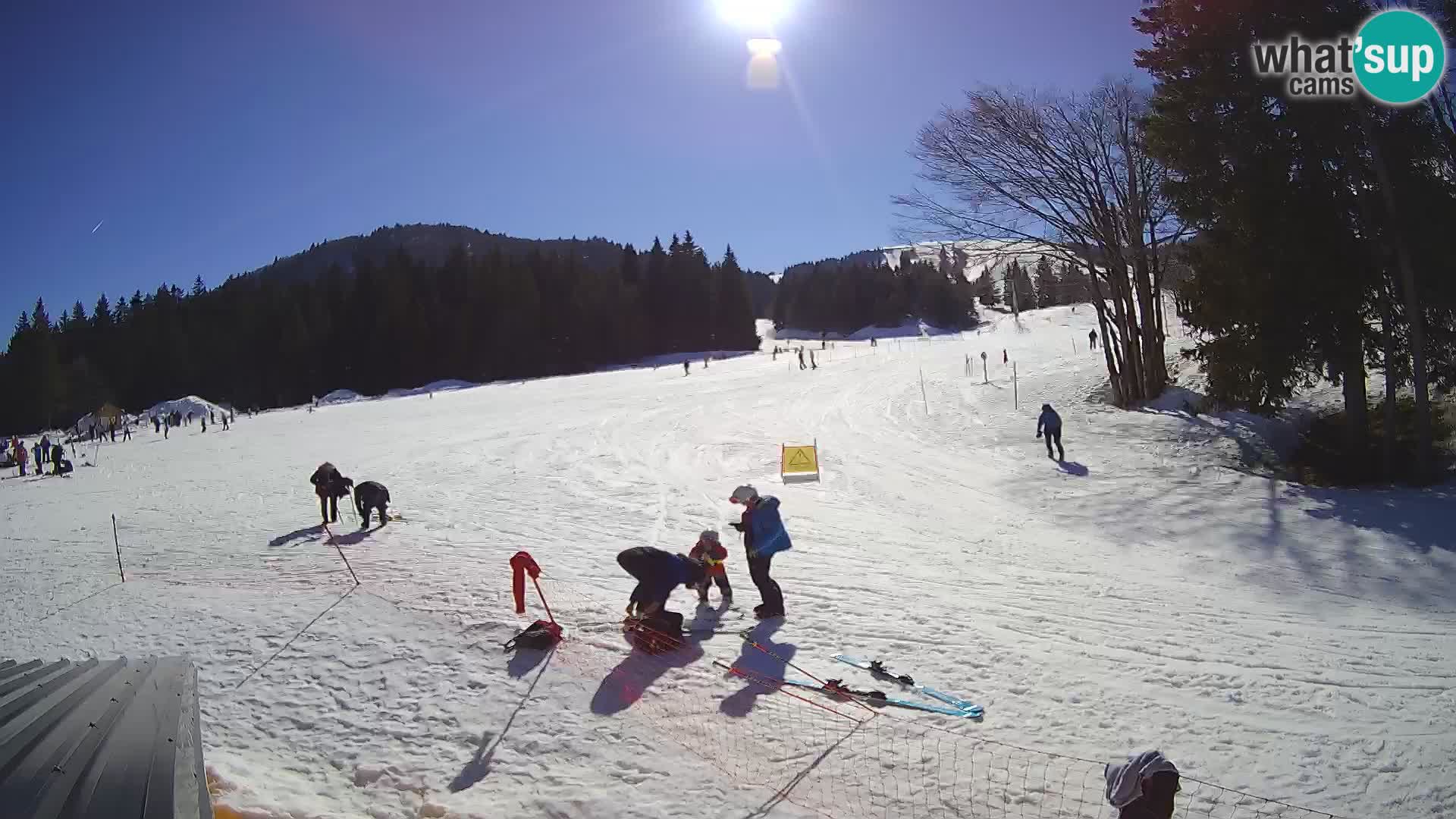 Webcam en direct station de ski de Sorica – Sorška planina – Slovénie