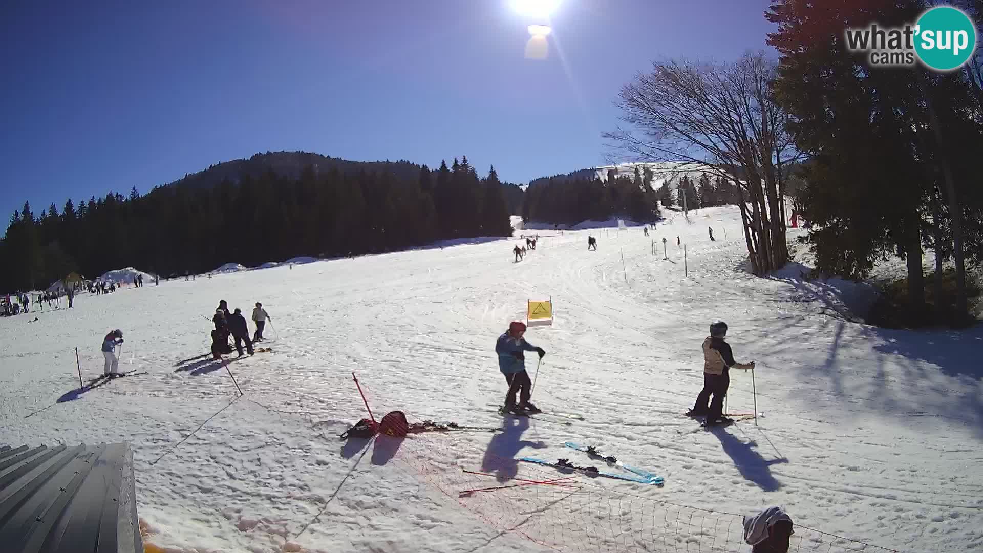 Webcam en direct station de ski de Sorica – Sorška planina – Slovénie