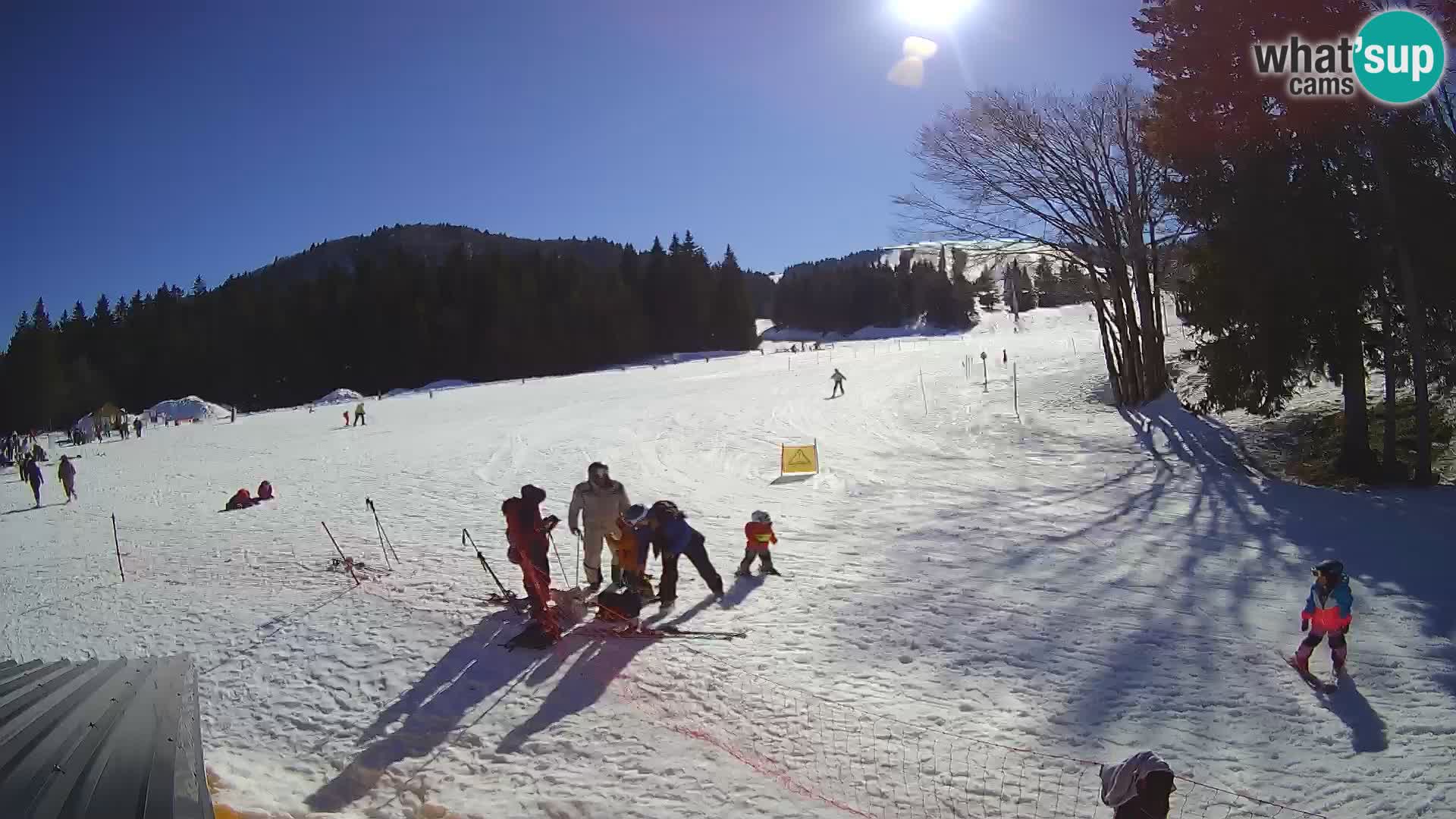 Webcam en direct station de ski de Sorica – Sorška planina – Slovénie