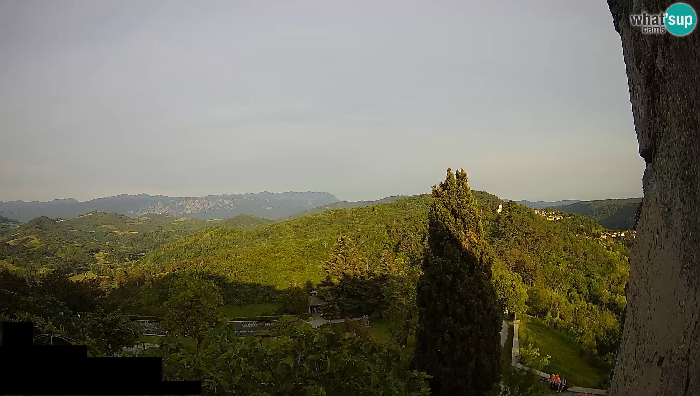 Livecam Štanjel – Jardin Ferrari – Slovénie webcam