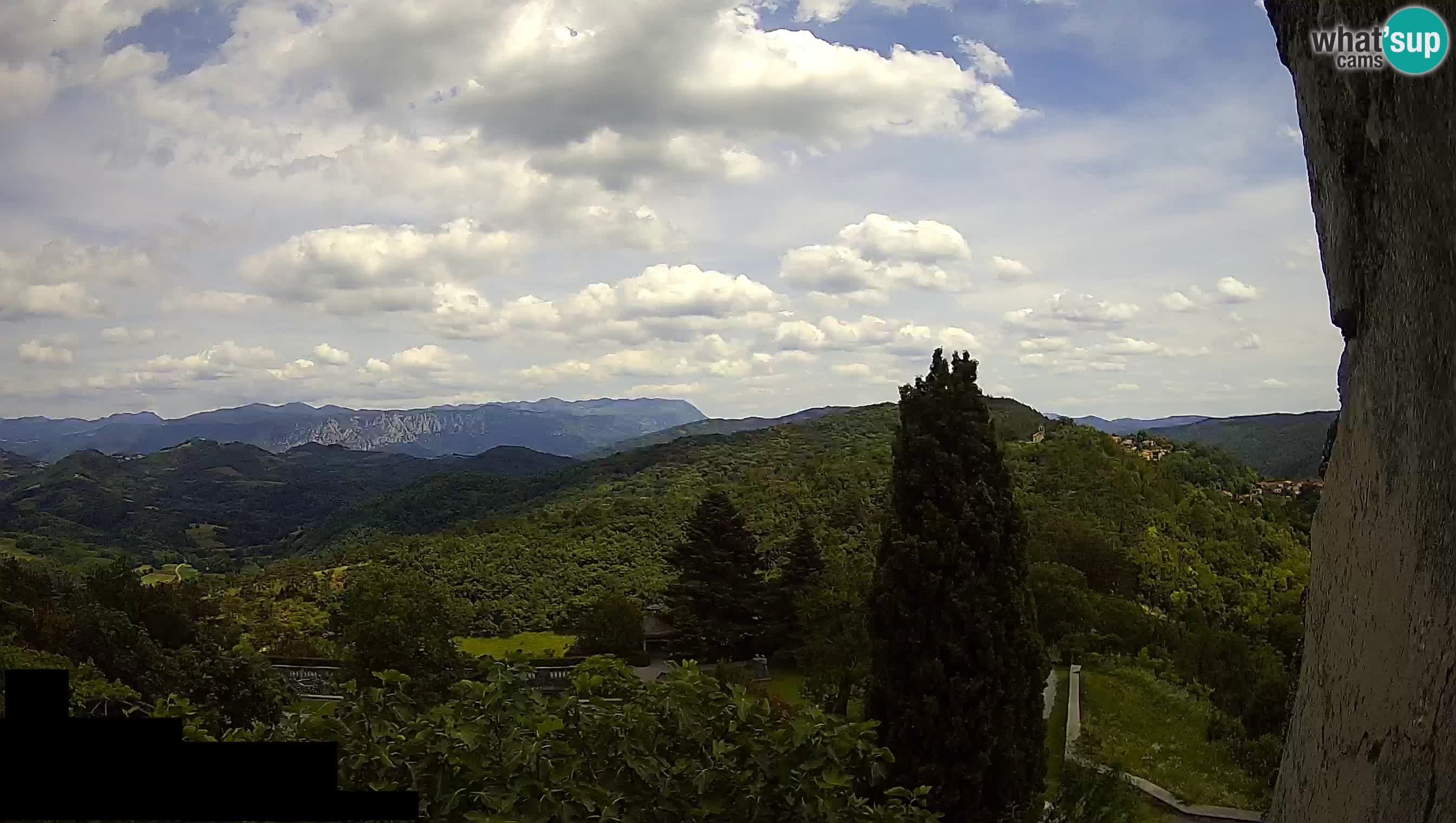 Livecam Štanjel – Jardin Ferrari – Slovénie webcam