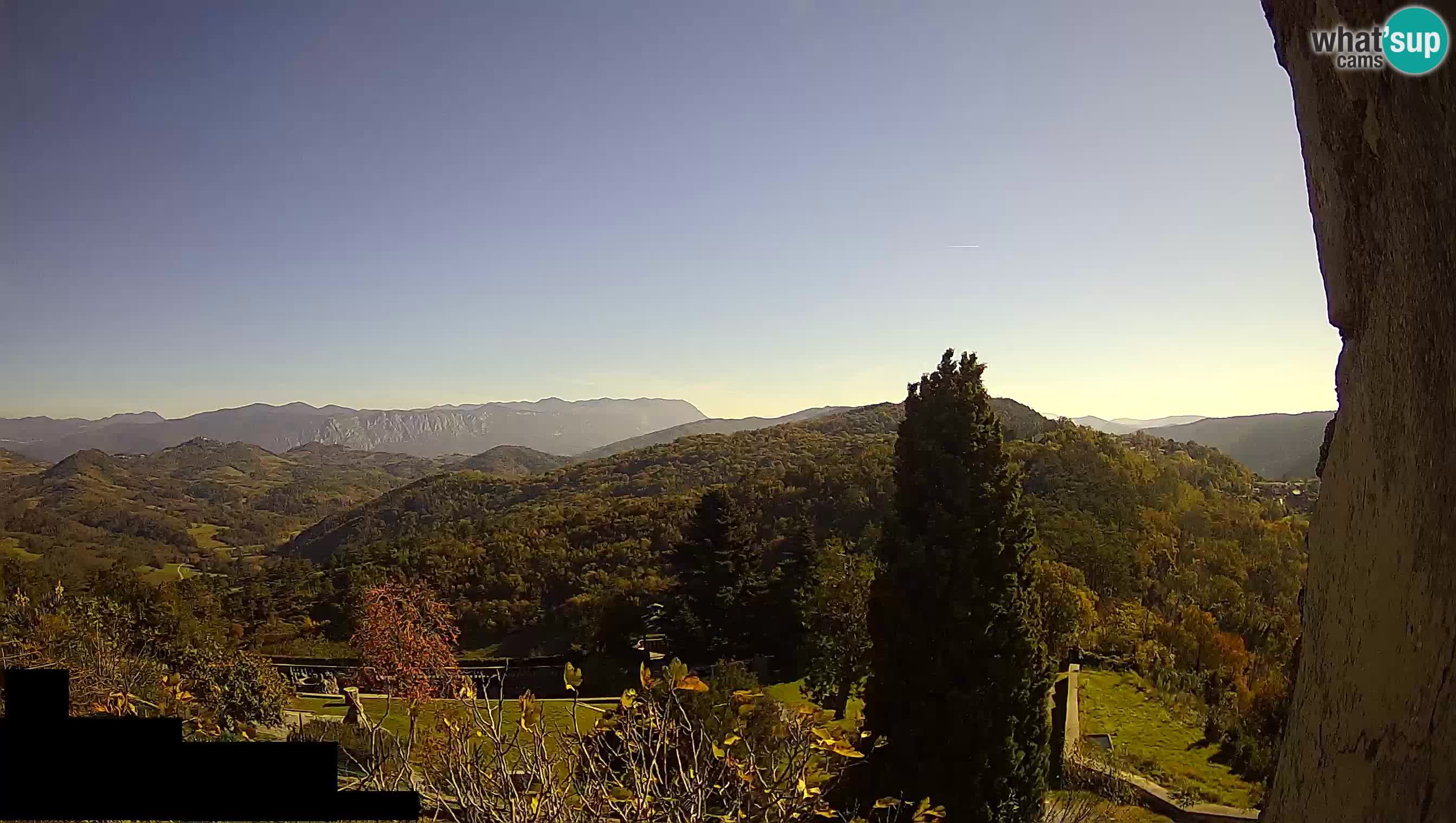 Livecam Štanjel – Jardin Ferrari – Slovénie webcam