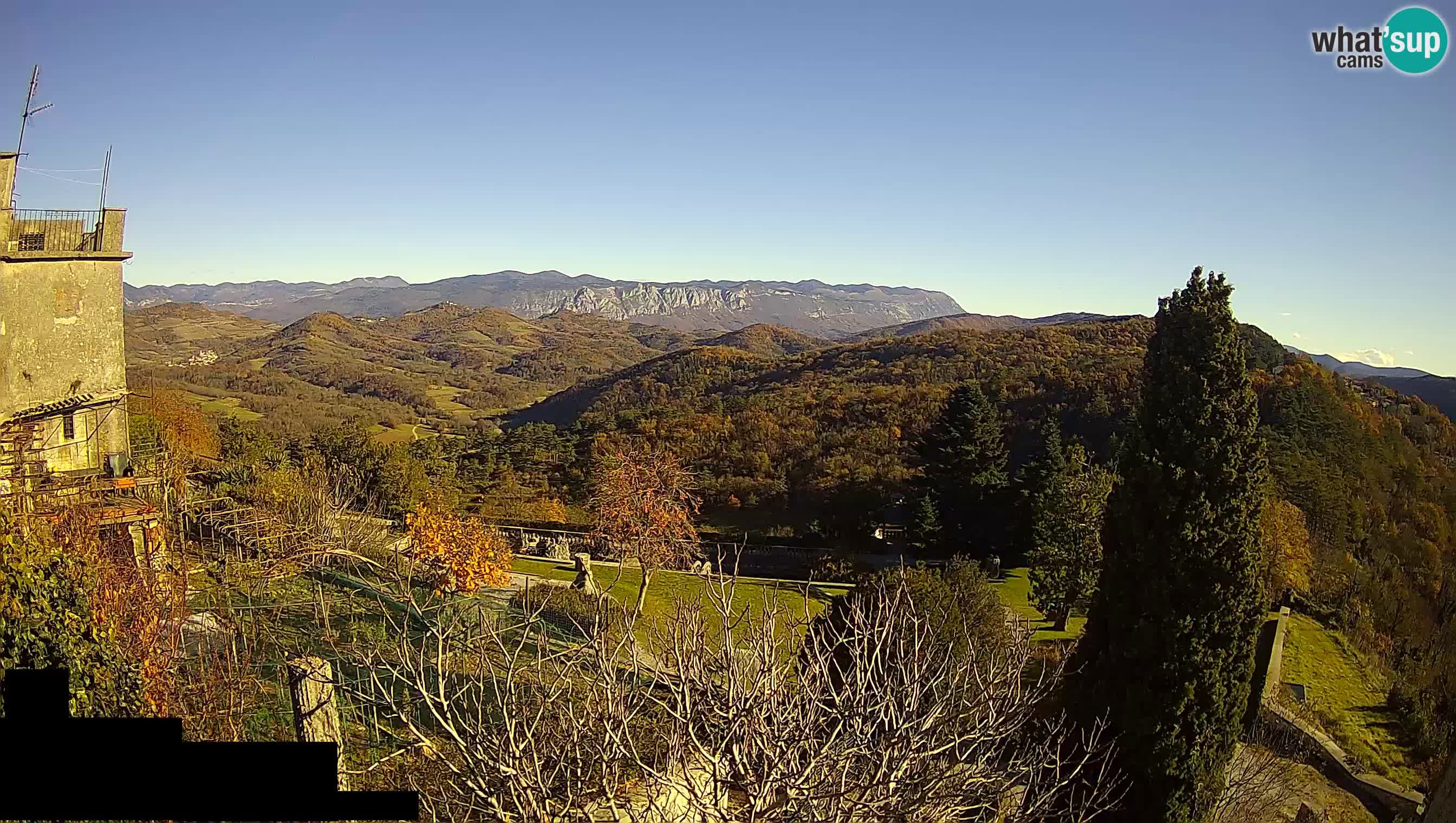 Štanjel – Jardín de Ferrari – Eslovenia camera en vivo