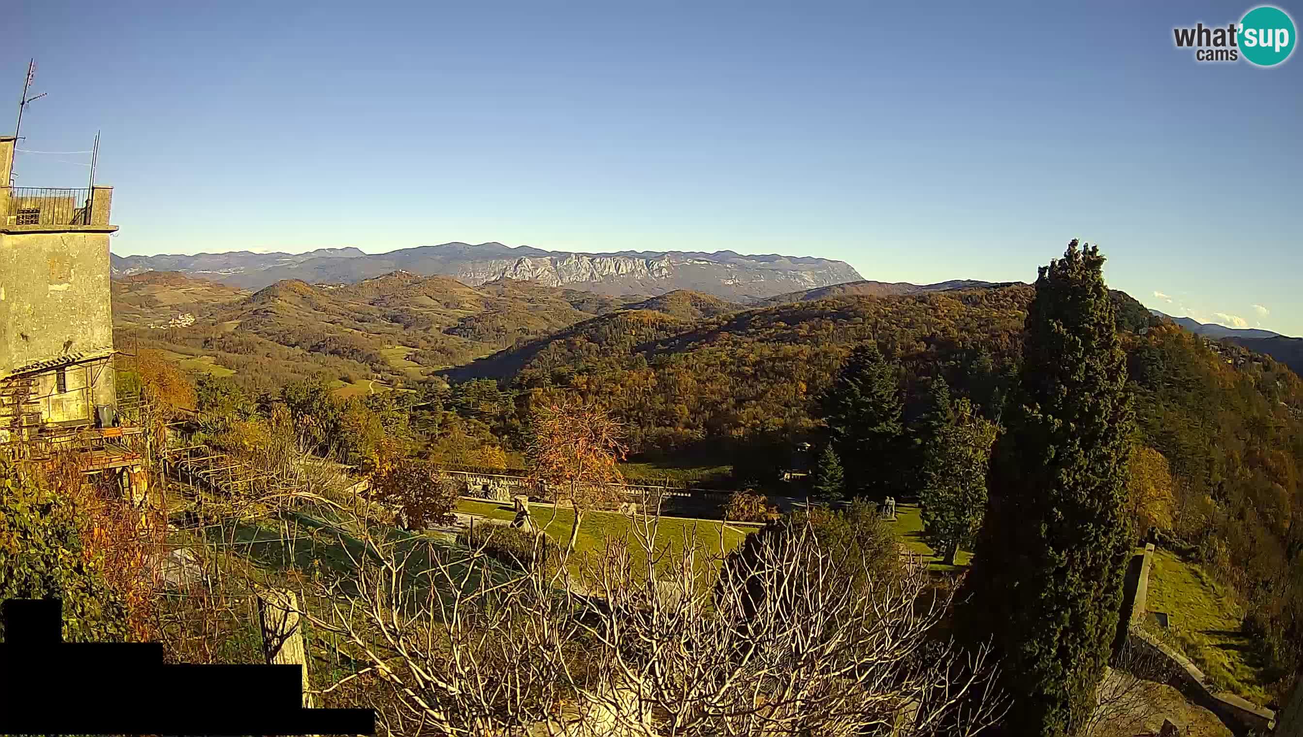 Štanjel – Jardín de Ferrari – Eslovenia camera en vivo