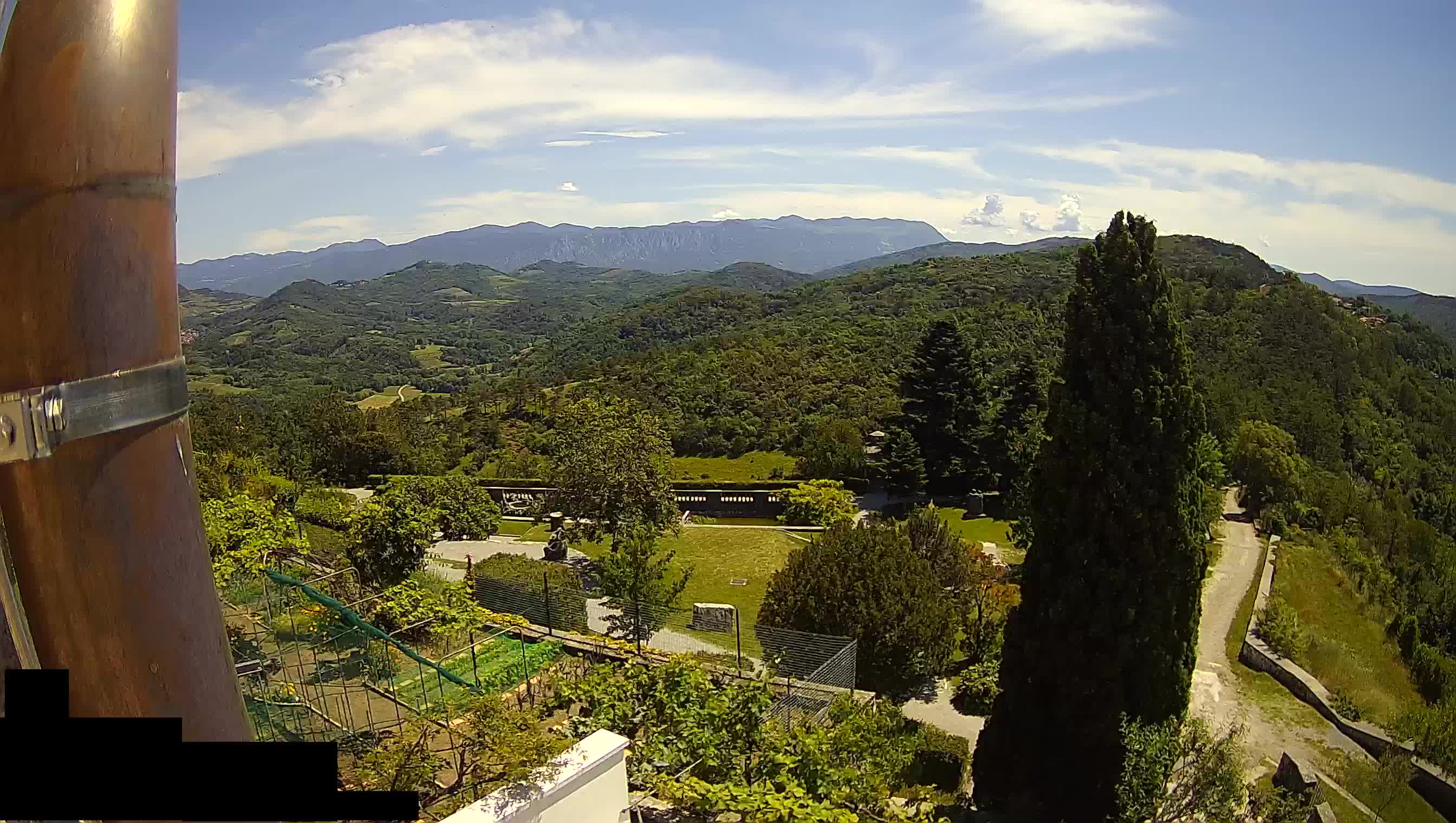 Webcam Štanjel – Giardini Ferrari – Slovenia livecam