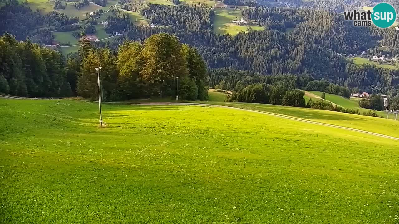 Webcam en direct de la station de ski de Stari Vrh – Slovénie