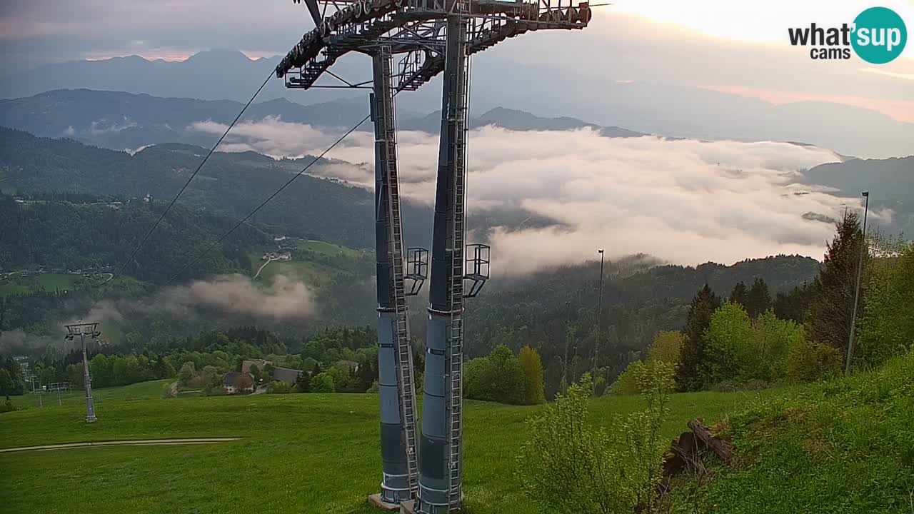 Stazione sciistica di Stari Vrh Webcam in diretta – Slovenia