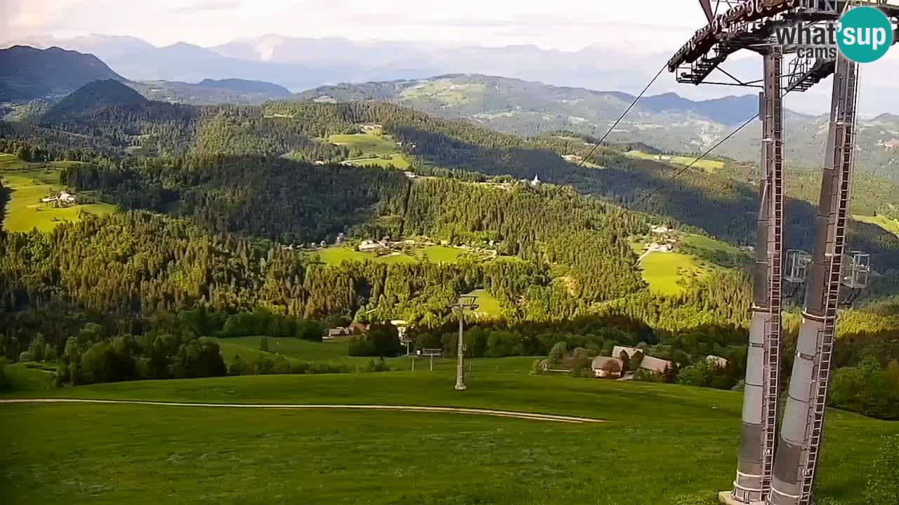 Skijalište Stari Vrh Web kamera uživo – Slovenija