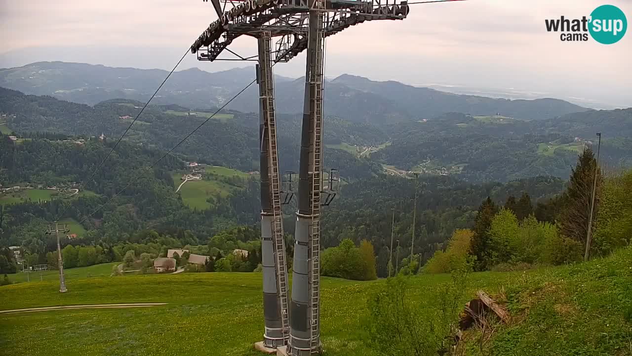 Skijalište Stari Vrh Web kamera uživo – Slovenija