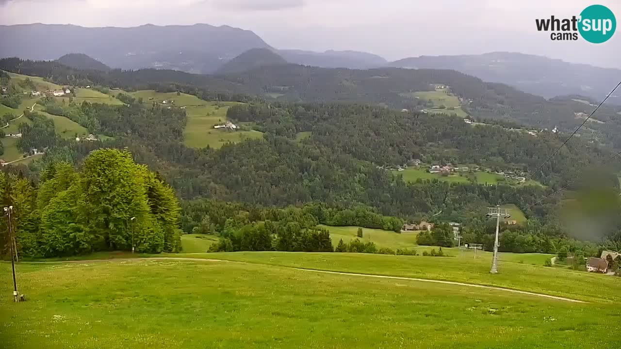 Webcam en direct de la station de ski de Stari Vrh – Slovénie